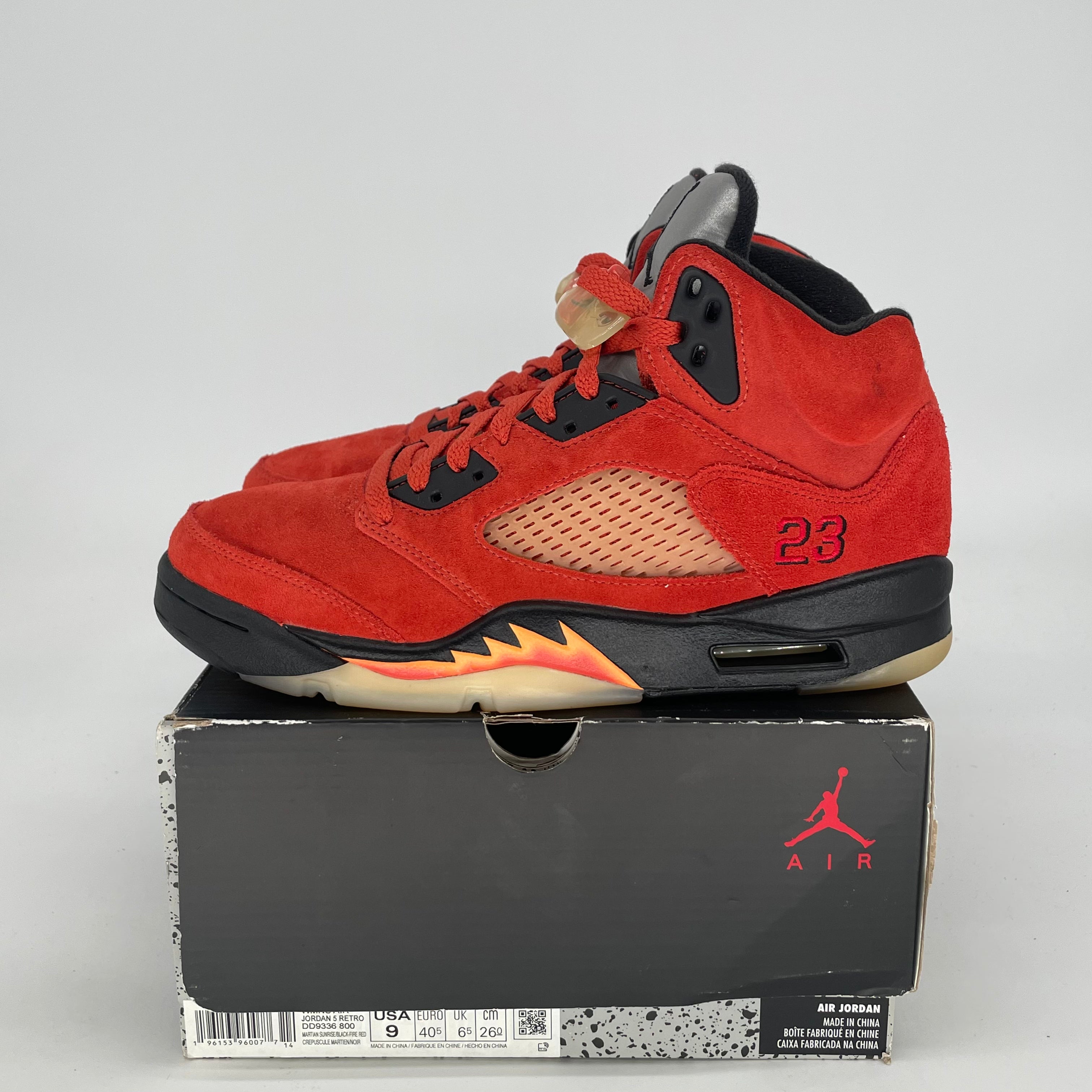 AIR JORDAN 5 DUNK ON MARS W DD9336-800 SIZE 7.5/9W