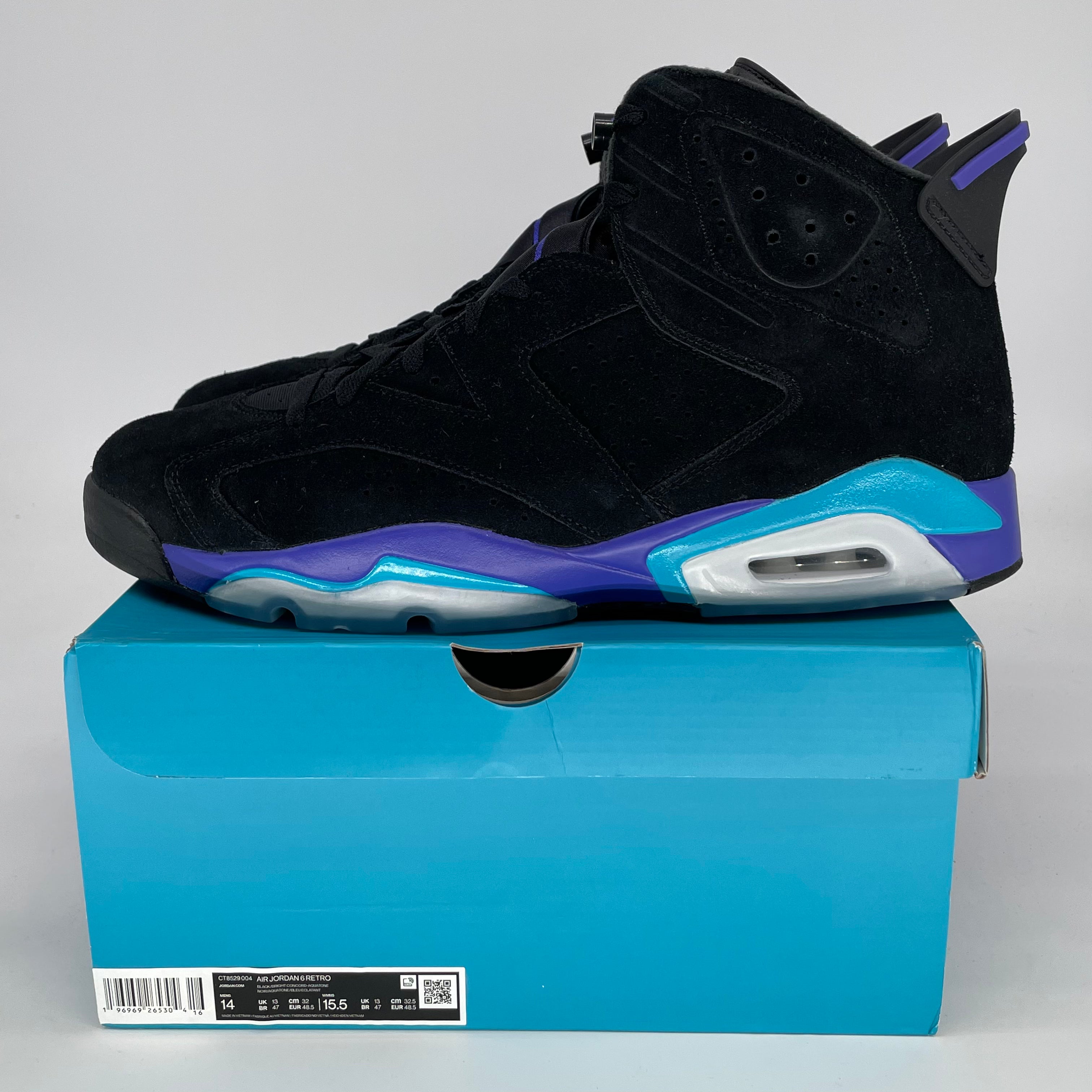 AIR JORDAN 6 AQUA SIZE 14/15.5W CT8529-004