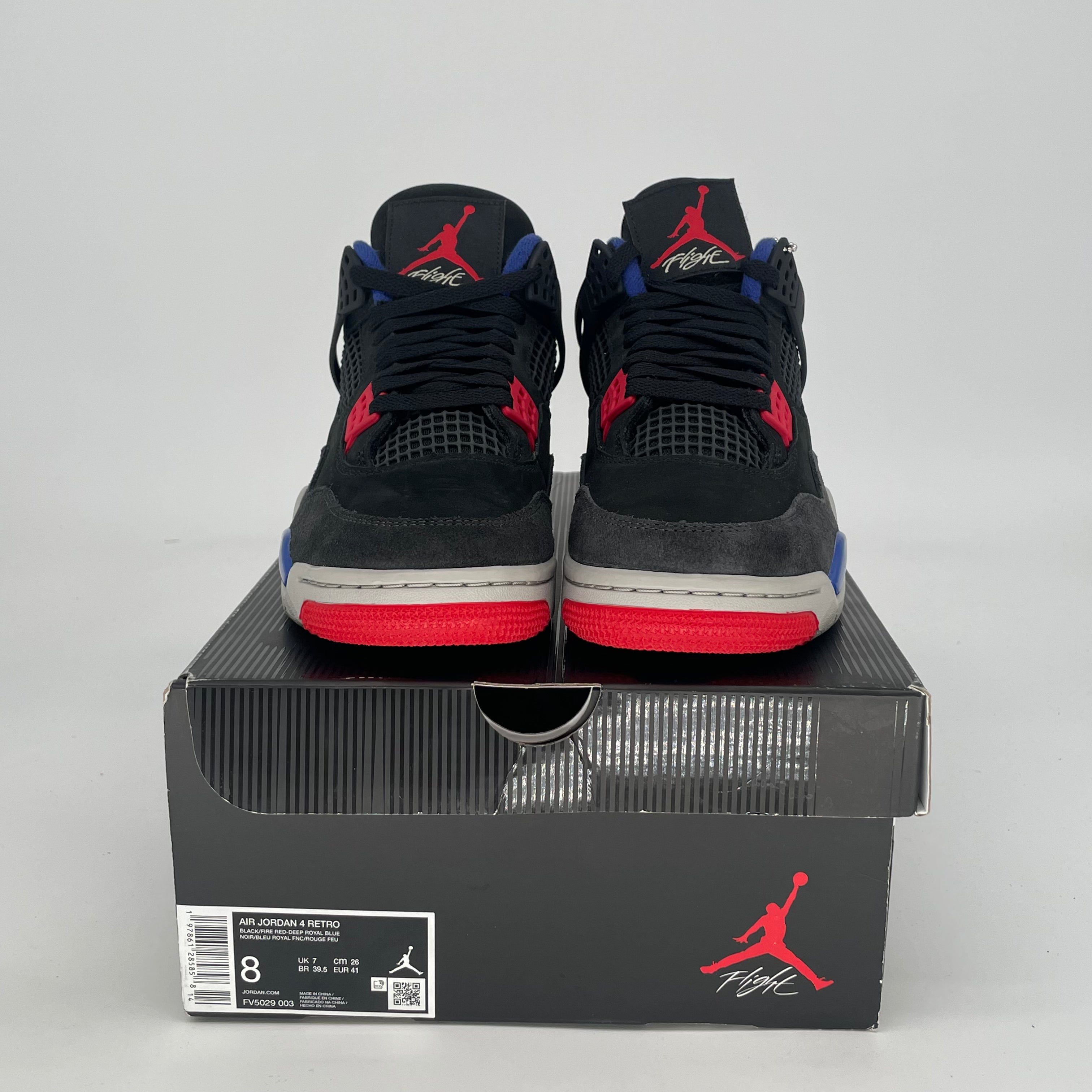 AIR JORDAN 4 RARE AIR WHITE LETTERING FV5029-003 SIZE 8/9.5W