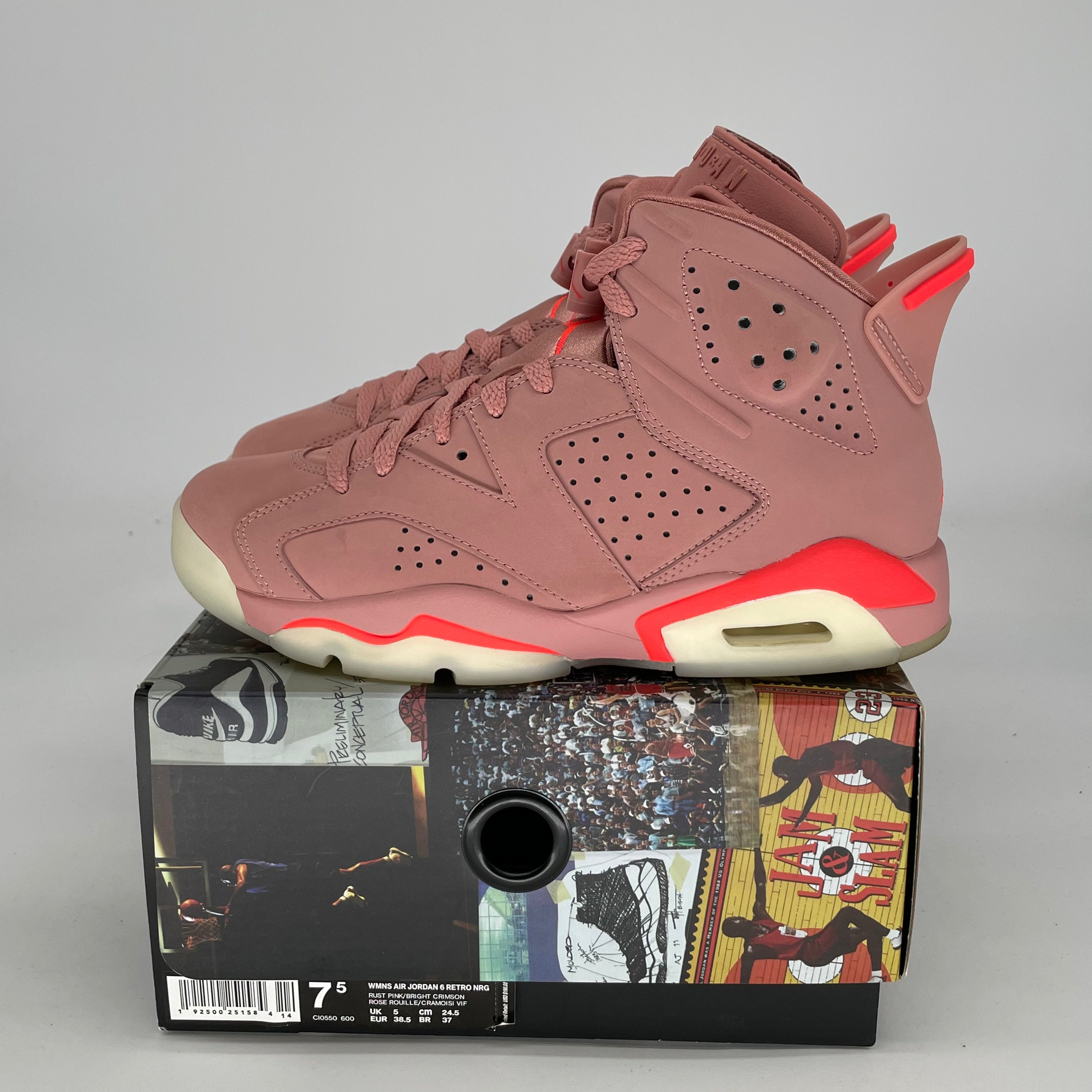 AIR JORDAN 6 ALEALI MAY W SIZE 6/7.5W CI0550-600