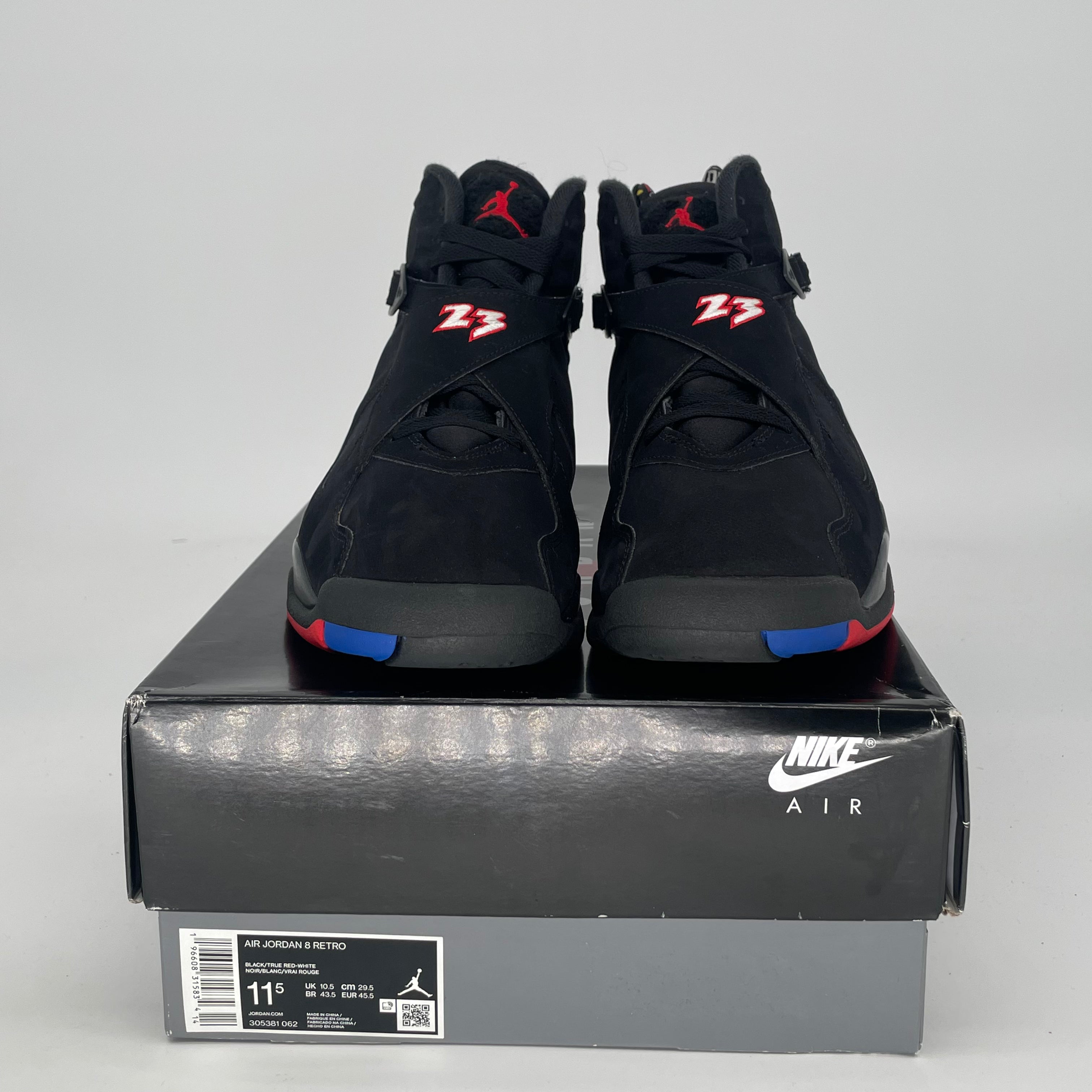 AIR JORDAN 8 PLAYOFFS 305381-062 SIZE 11.5/13W