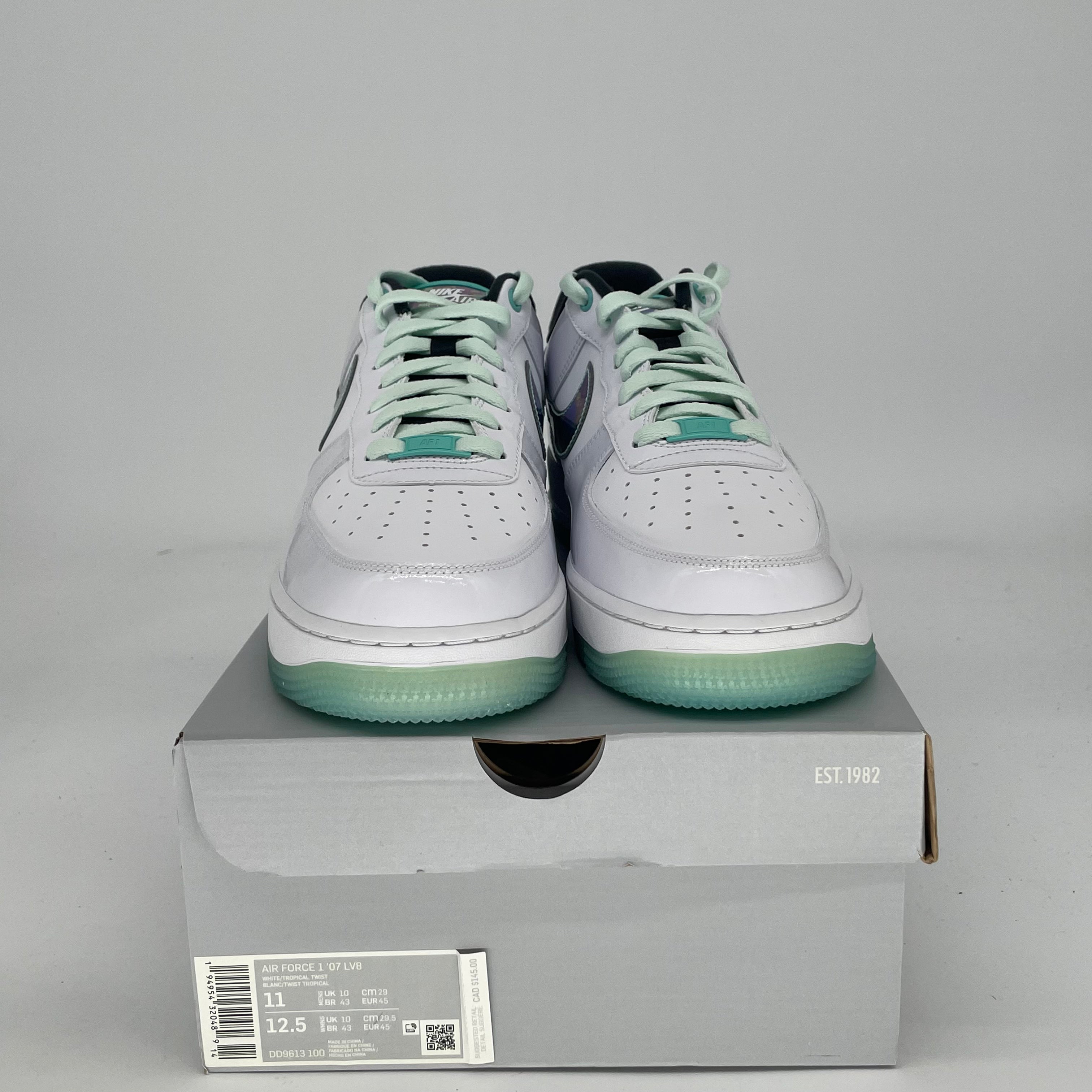 NIKE AIR FORCE 1 LOW TROPICAL TWIST DD9613-100 SIZE 11/12.5W