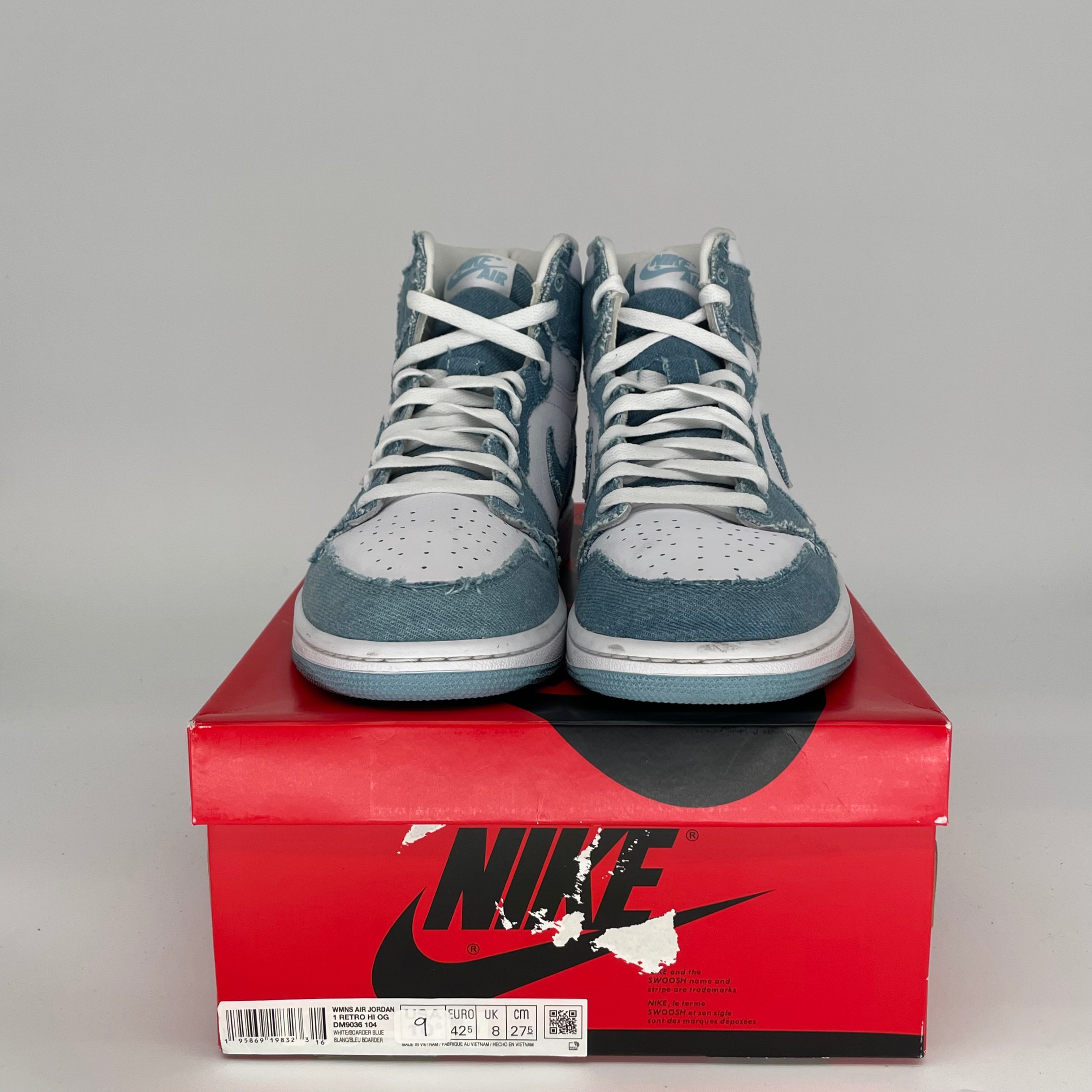 AIR JORDAN 1 DENIM W SIZE 9/10.5W DM9036-104