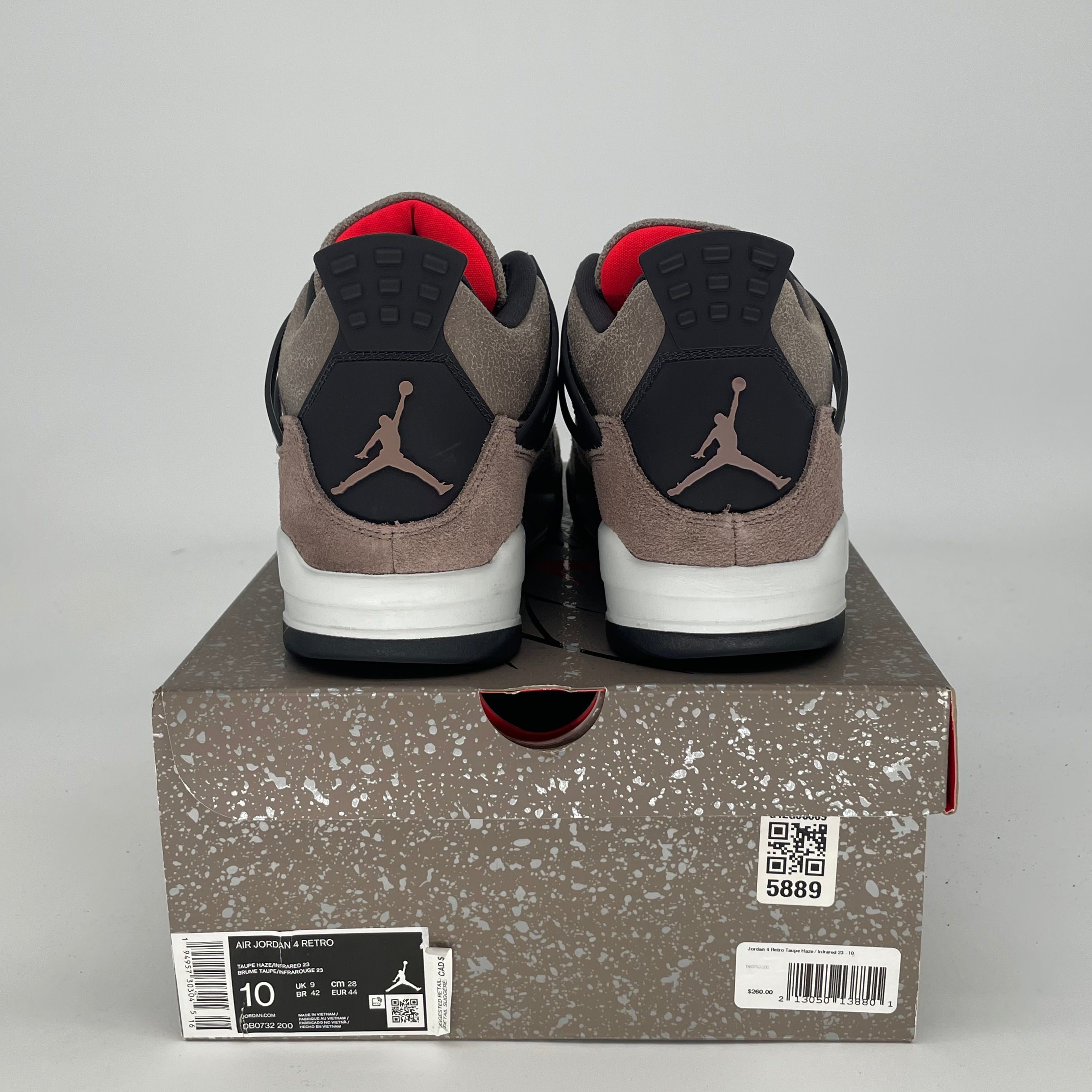 AIR JORDAN 4 TAUPE HAZE DB0732-200 SIZE 10/11.5W