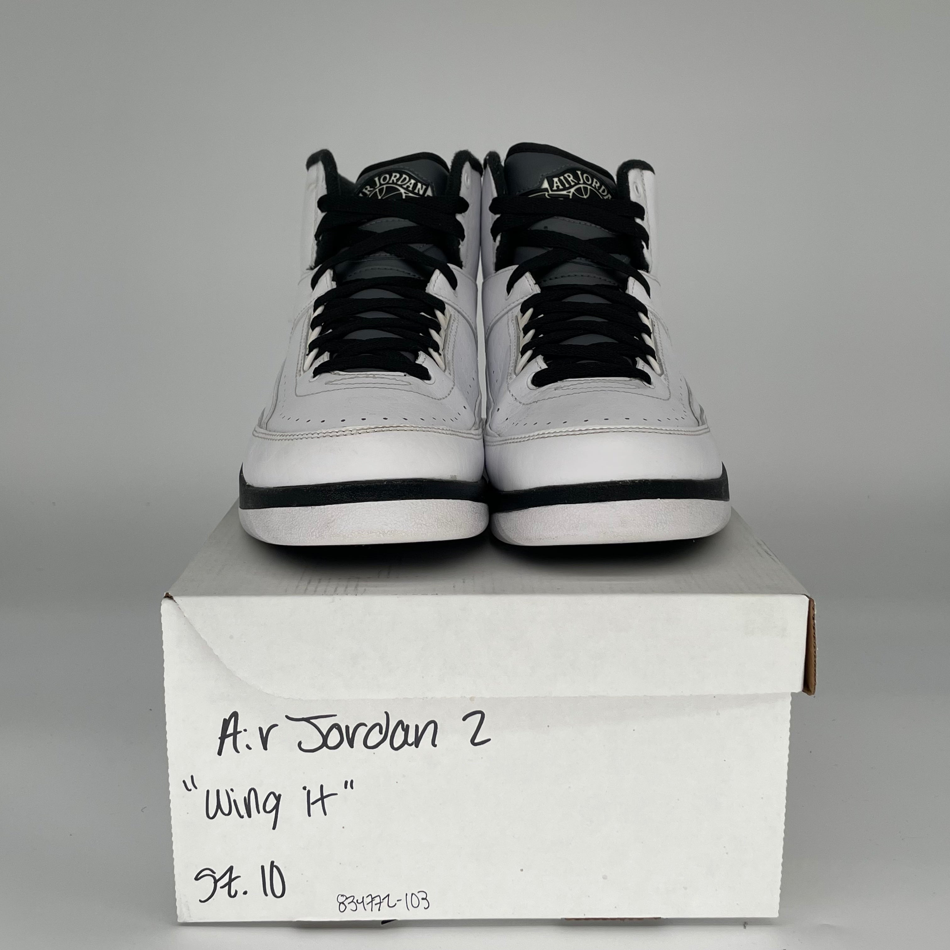 AIR JORDAN 2 WING IT SIZE 10 834272-103