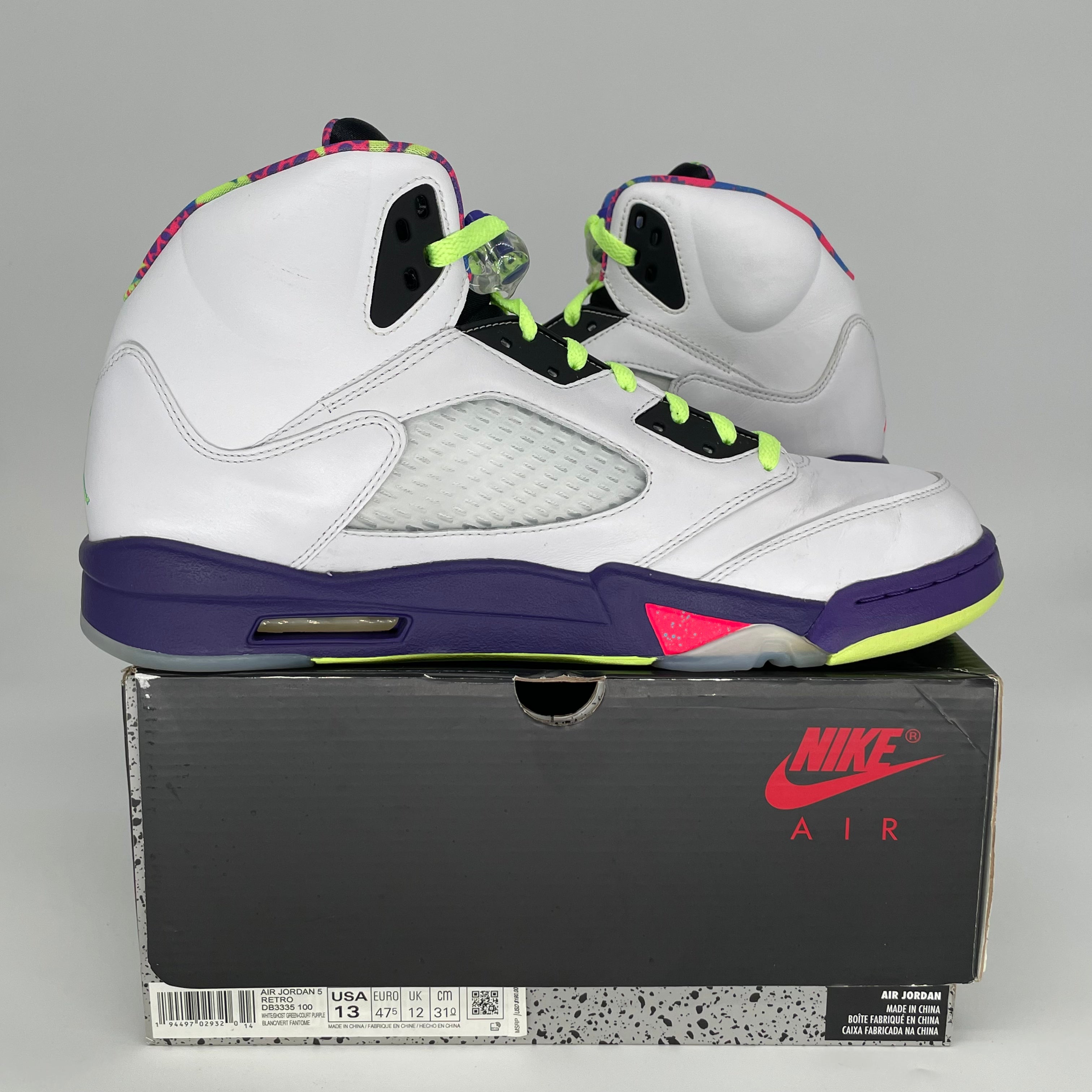 AIR JORDAN 5 ALTERNATE BEL AIR SIZE 13 DB3335-100