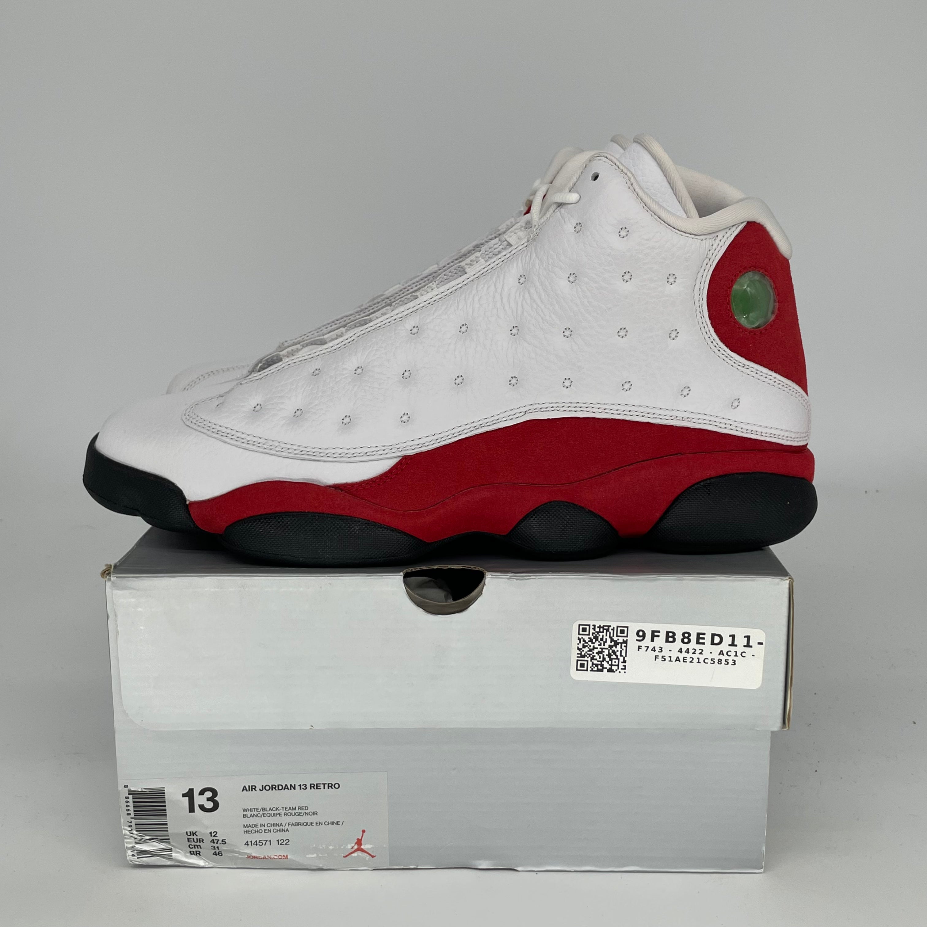 AIR JORDAN 13 OG CHICAGO SIZE 13 414571-122