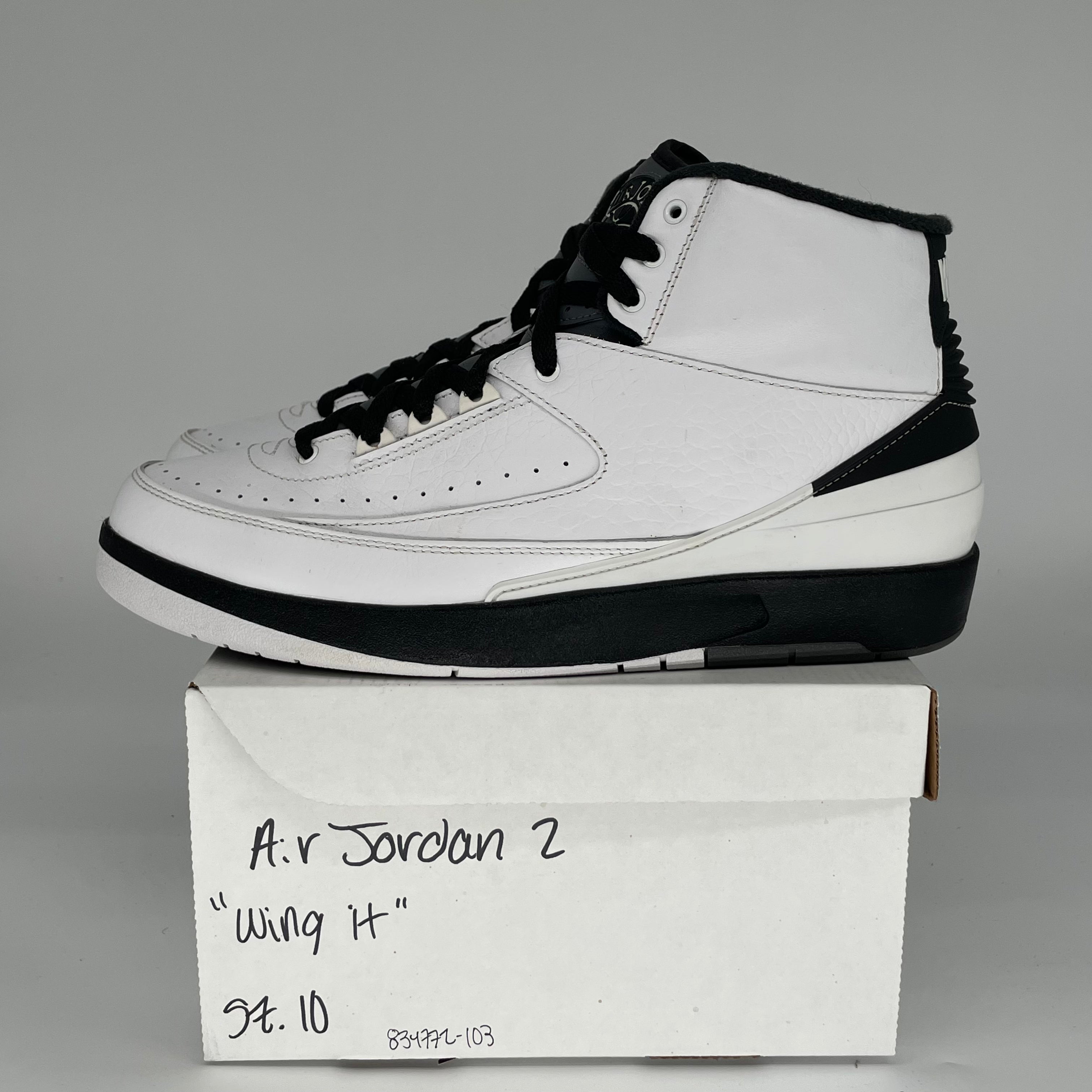 AIR JORDAN 2 WING IT SIZE 10 834272-103