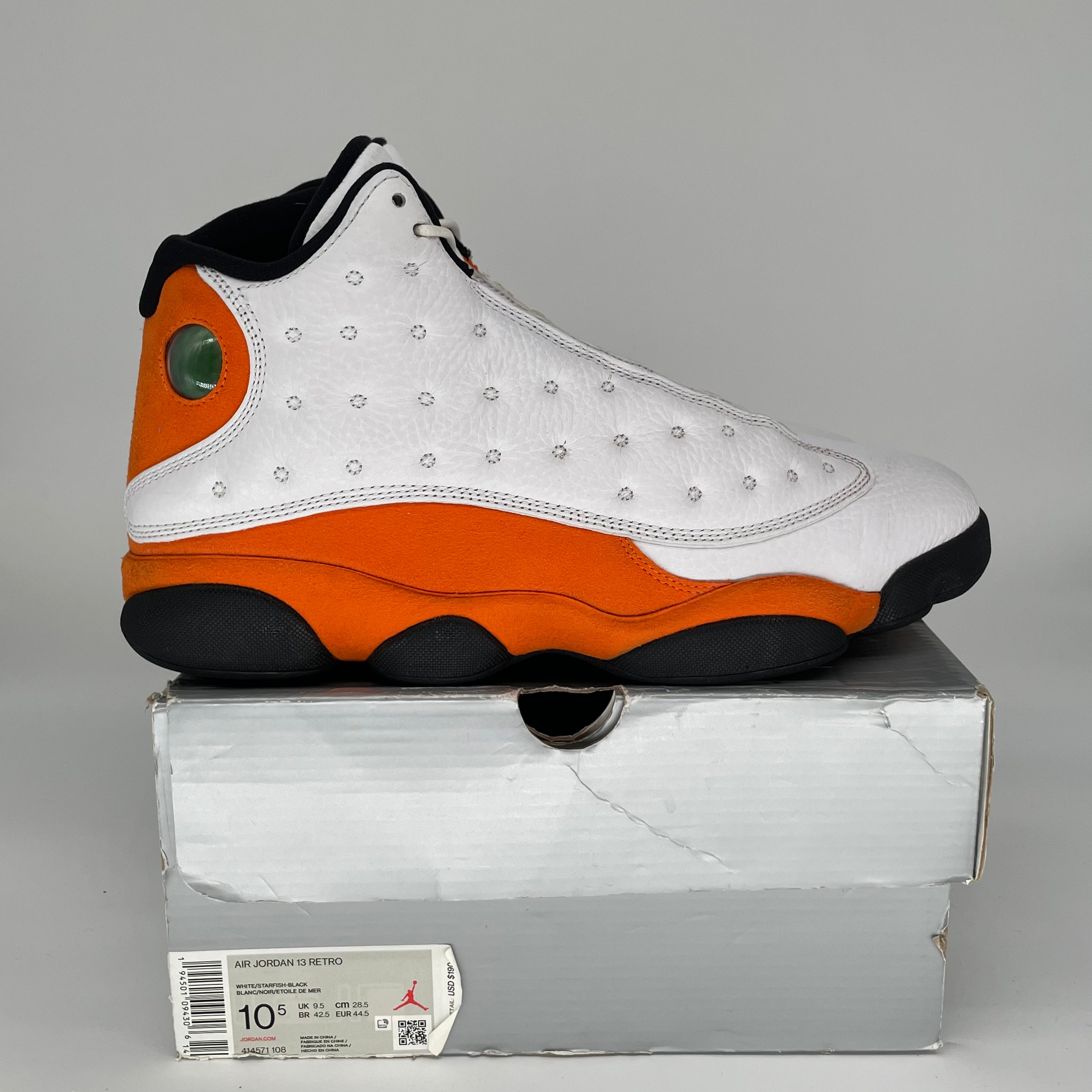 AIR JORDAN 13 STARFISH SIZE 10.5 414571-108