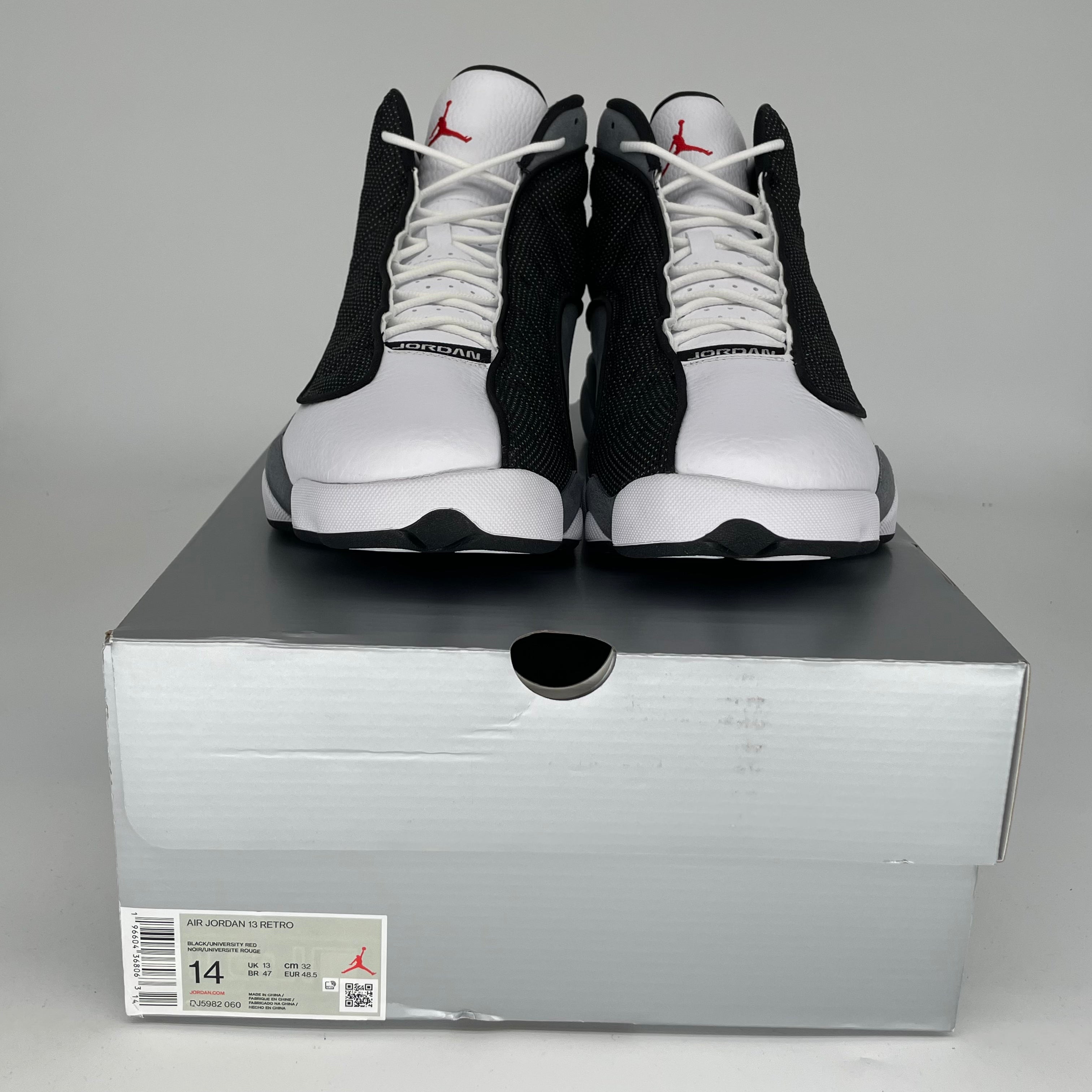 AIR JORDAN 13 BLACK FLINT SIZE 14 DJ5982-060
