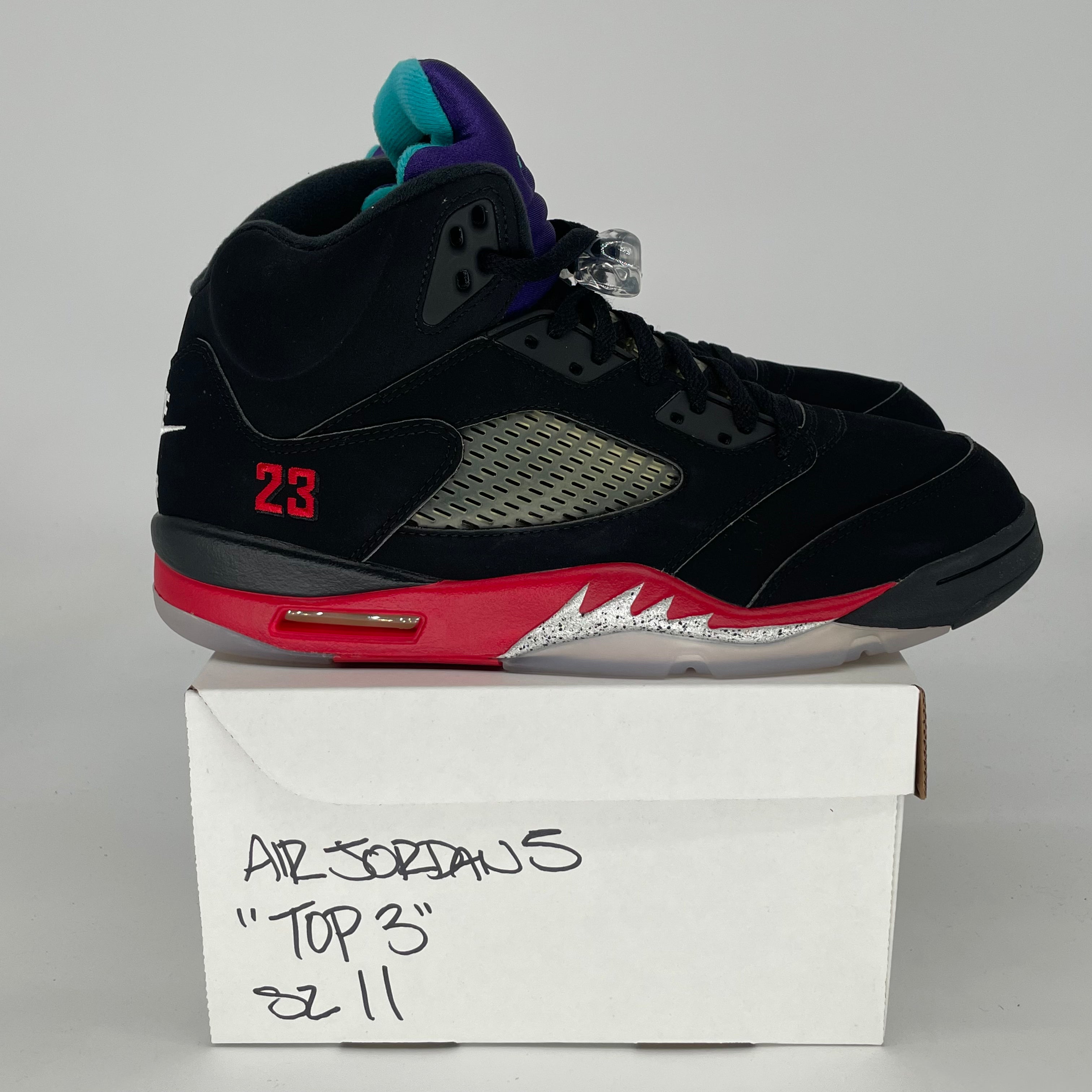AIR JORDAN 5 TOP 3 CZ1786-001 SIZE 11/12.5W