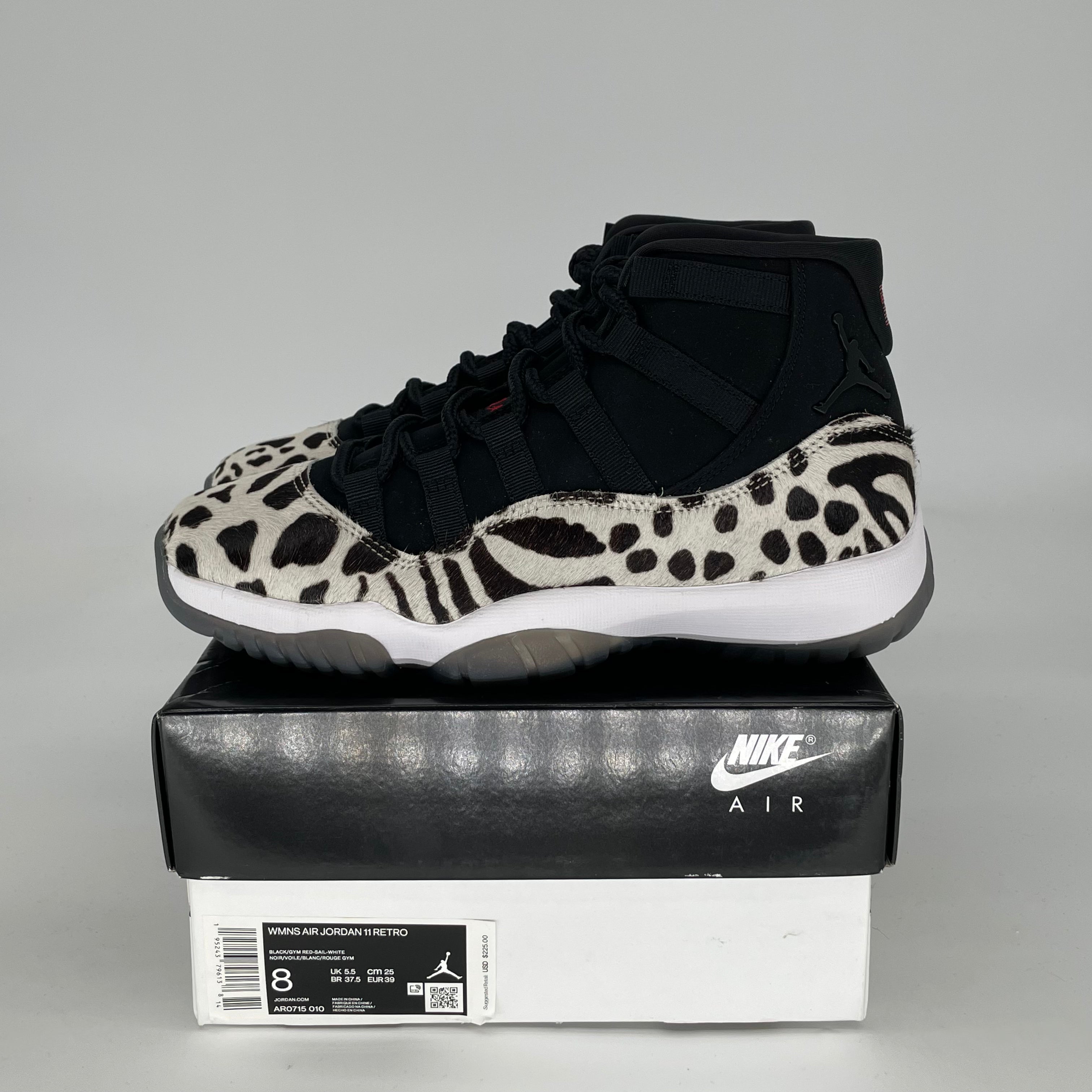 AIR JORDAN 11 ANIMAL INSTINCT W SIZE 6.5/8W AR0715-010