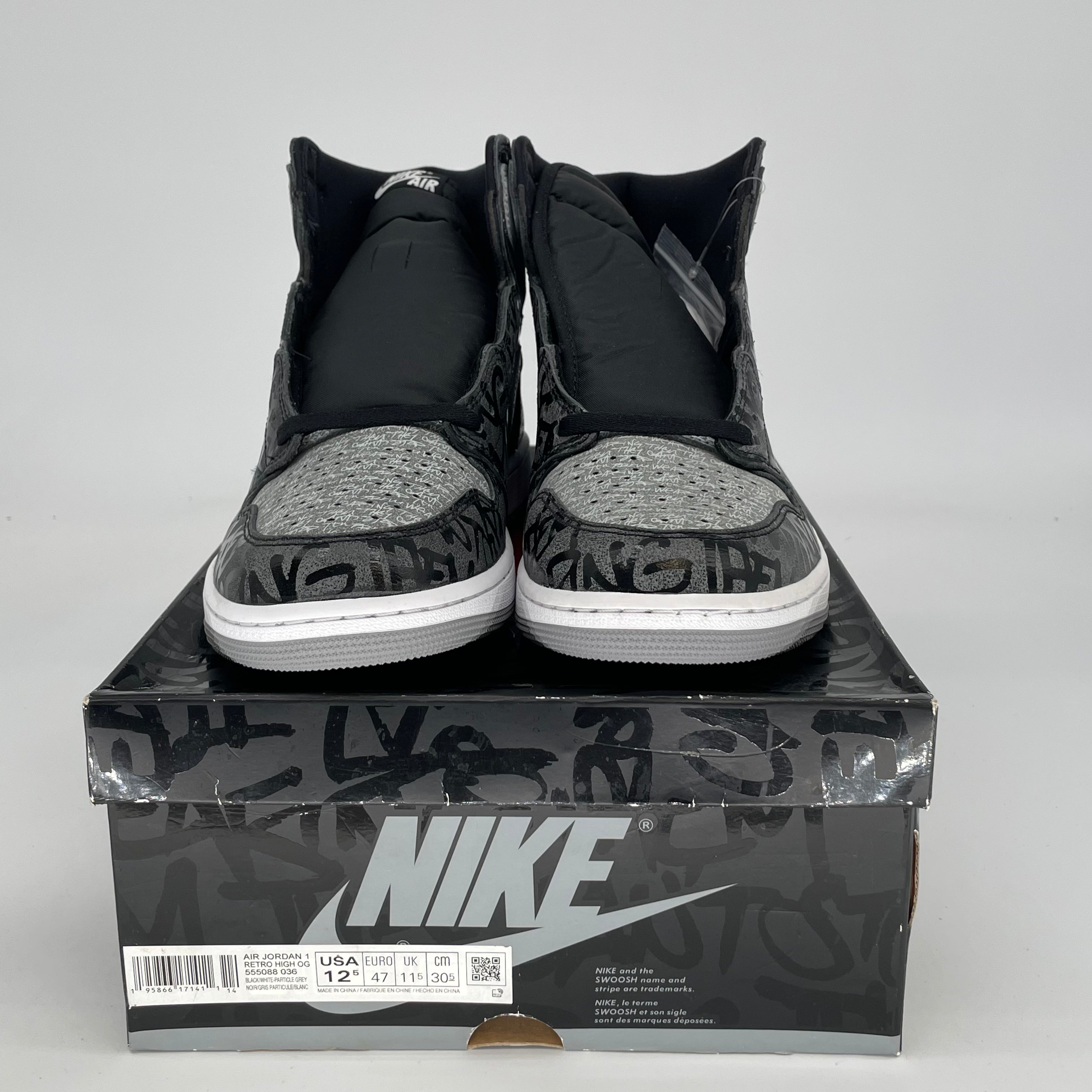 AIR JORDAN 1 REBELLIONAIRE SIZE 12.5 555088-036