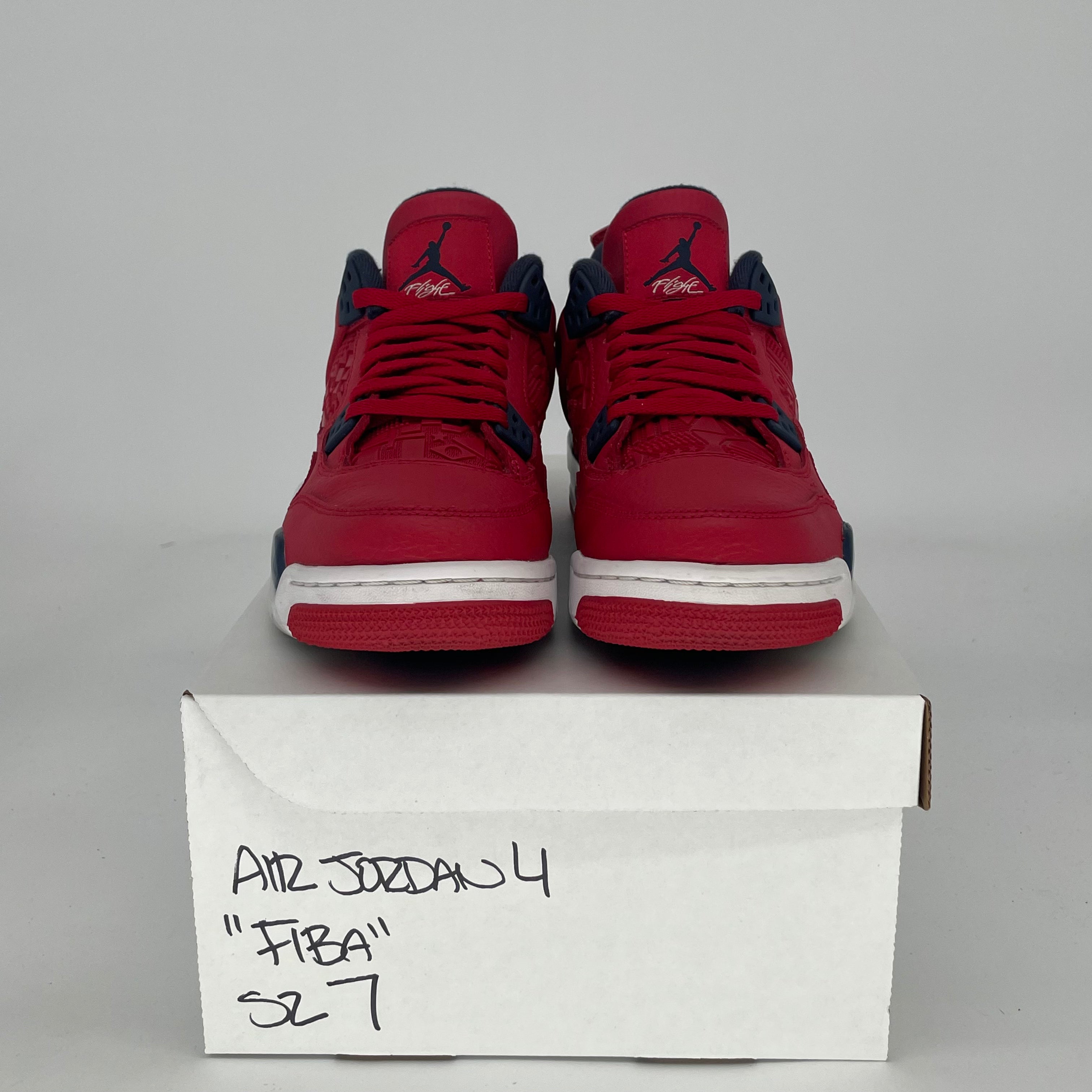 AIR JORDAN 4 FIBA 408452-617 SIZE 7/8.5W