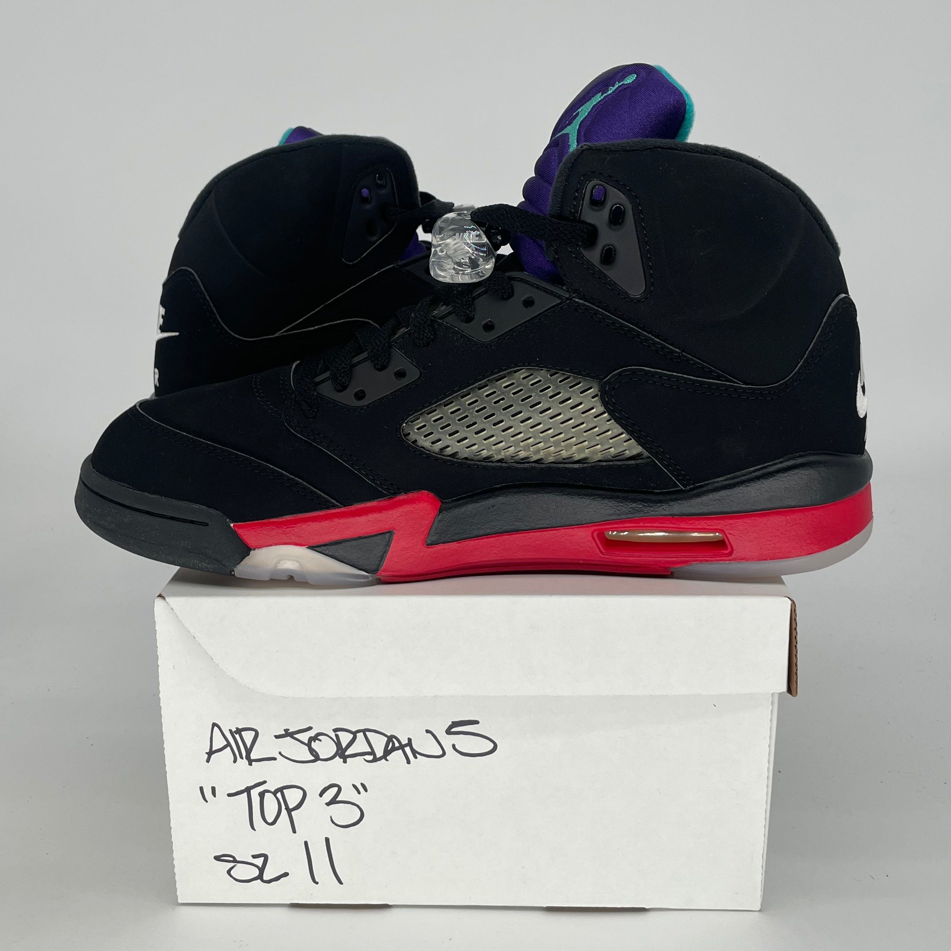 AIR JORDAN 5 TOP 3 CZ1786-001 SIZE 11/12.5W