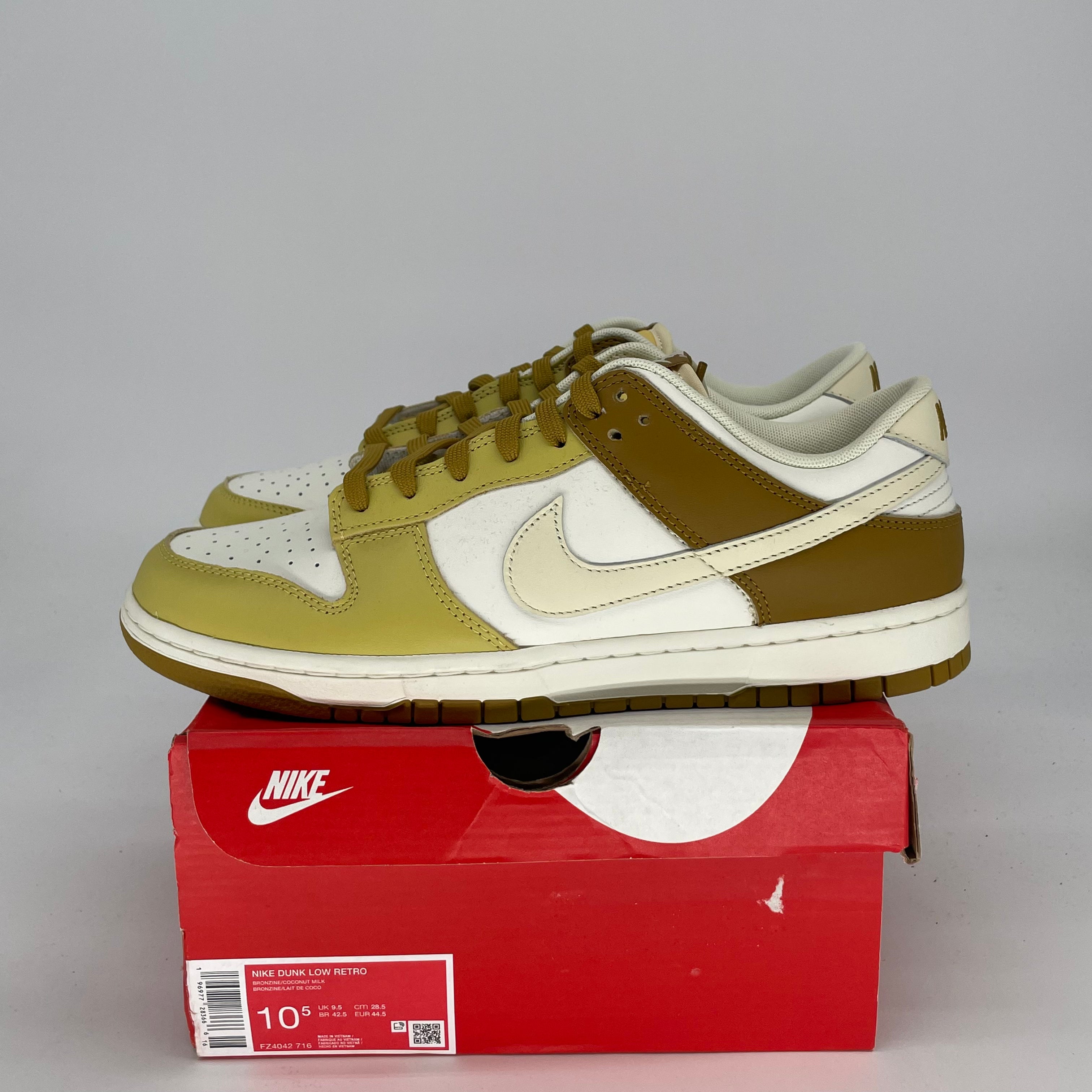 NIKE DUNK LOW BRONZINE FZ4042-716 SIZE 10.5/12W