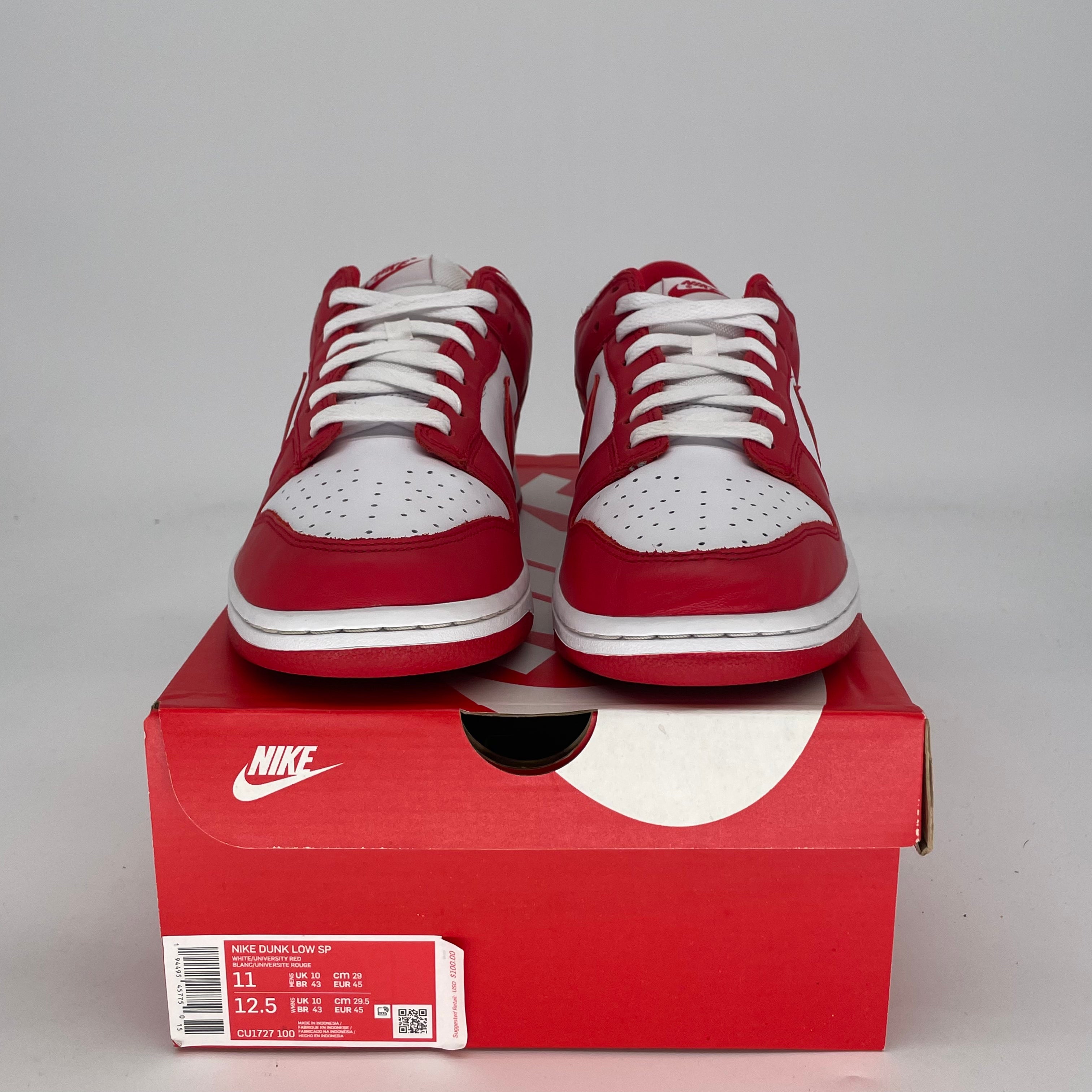 NIKE DUNK LOW ST. JOHNS CU1727-100 SIZE 11/12.5W