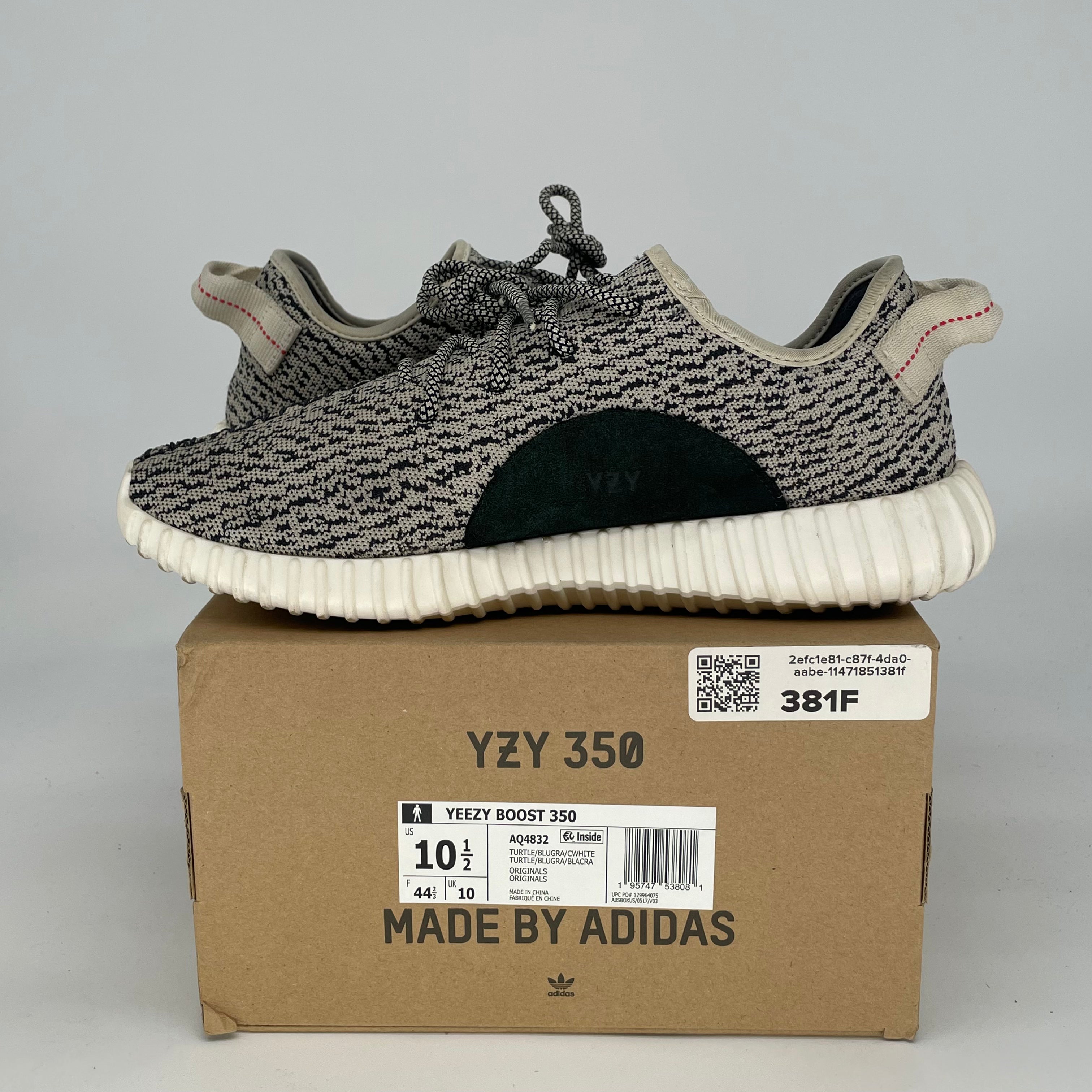 ADIDAS YEEZY 350 TURTLE DOVE AQ4832 10.5/12W
