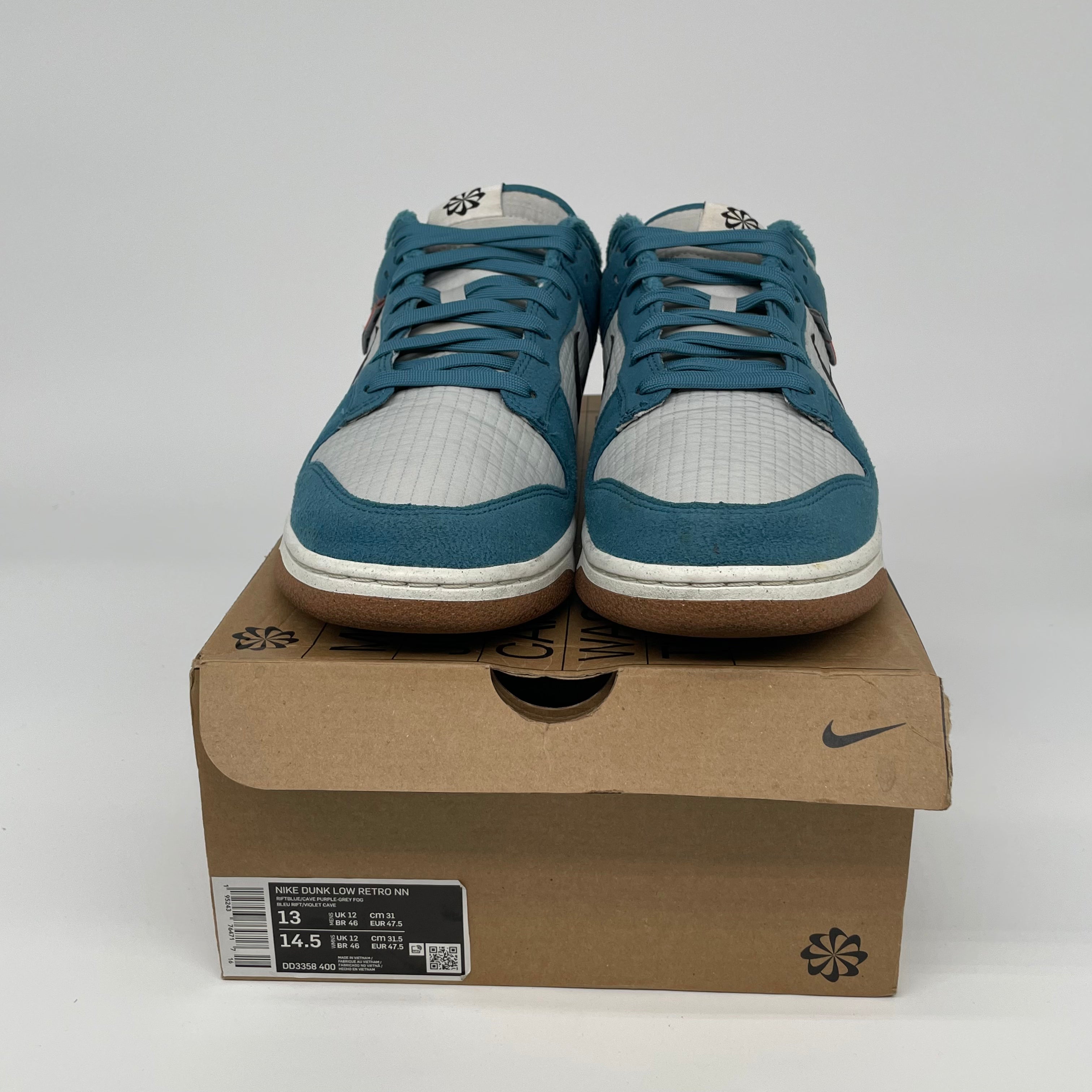 NIKE DUNK LOW NEXT NATURE RIFT BLUE SIZE 13 DD3358-400