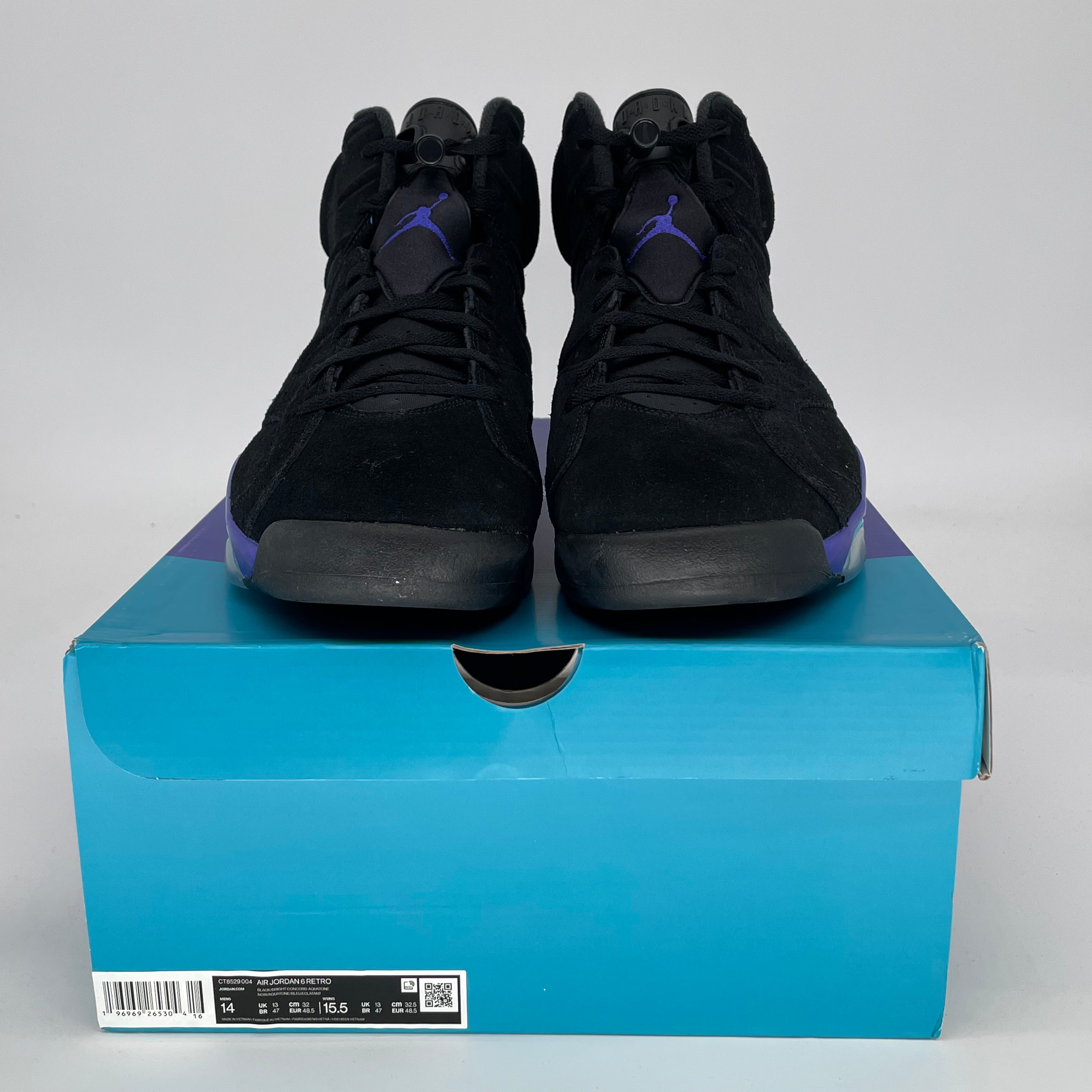 AIR JORDAN 6 AQUA SIZE 14/15.5W CT8529-004