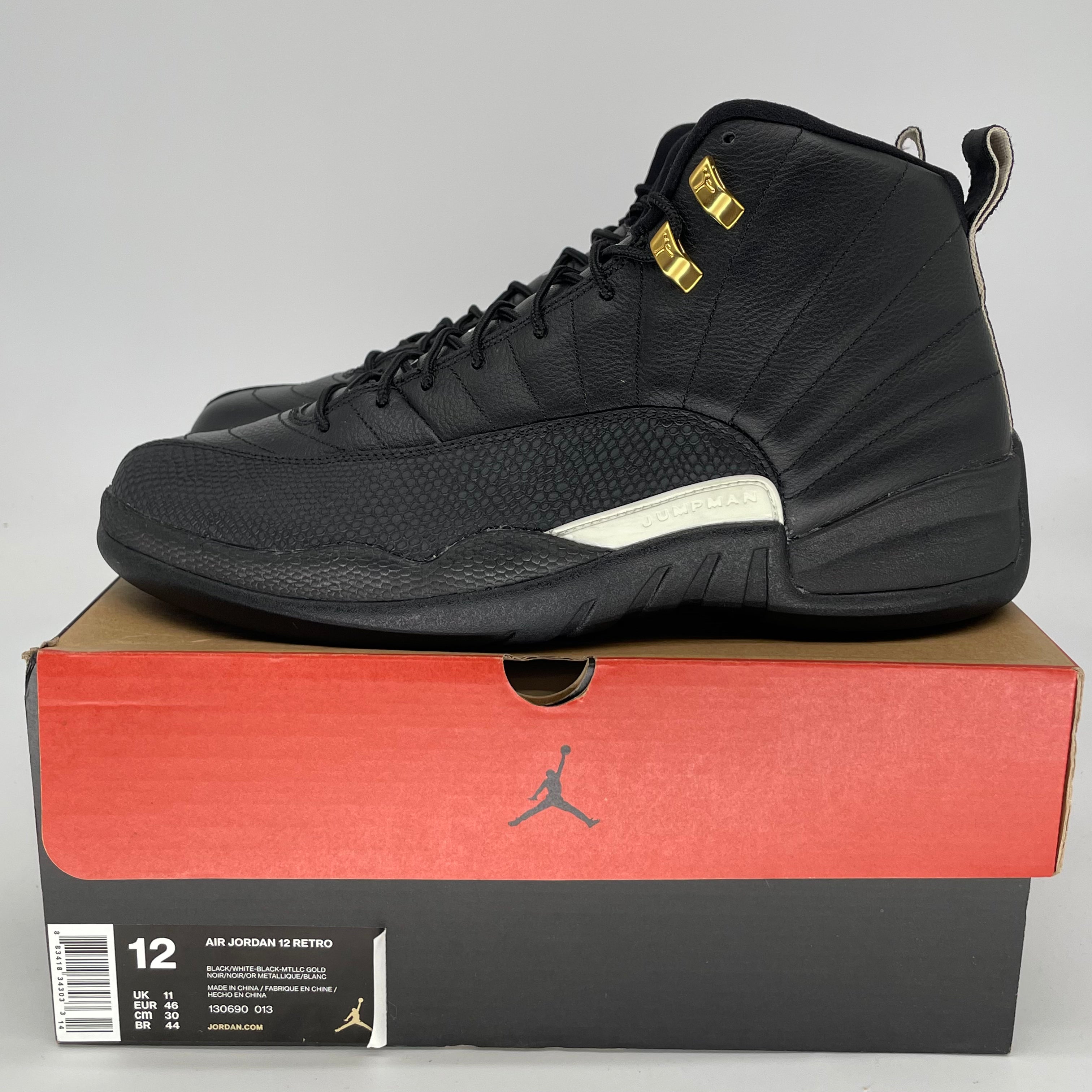 AIR JORDAN 12 THE MASTER SIZE 12 130690-013