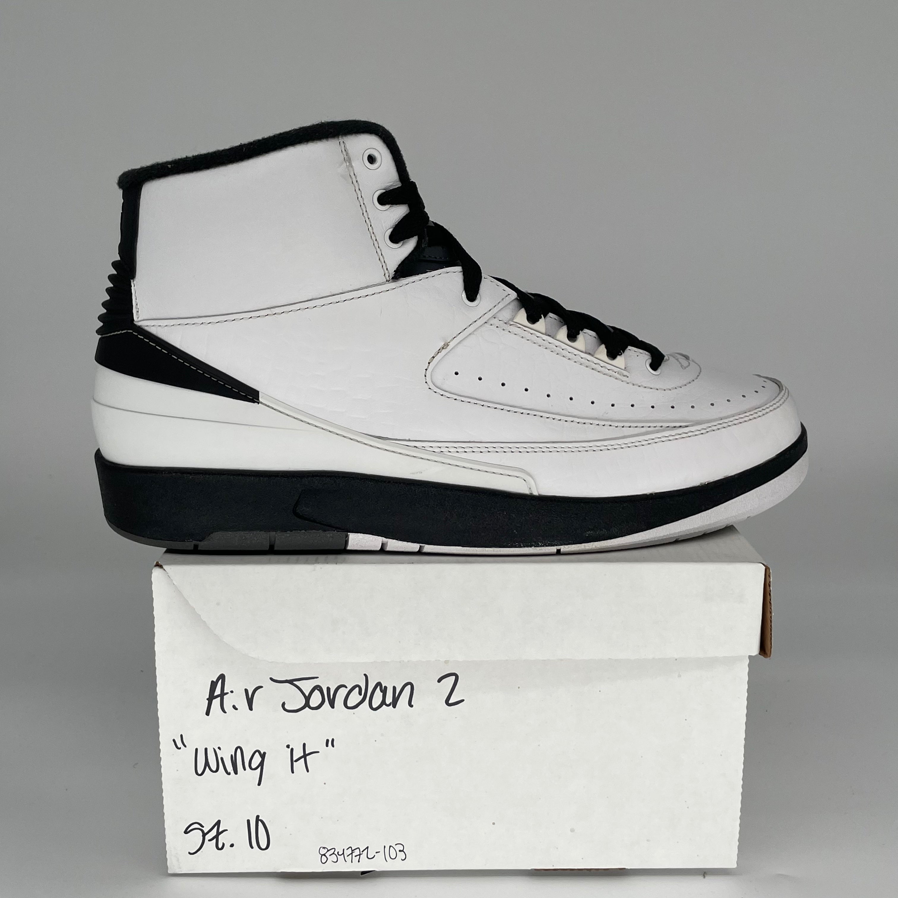 AIR JORDAN 2 WING IT SIZE 10 834272-103