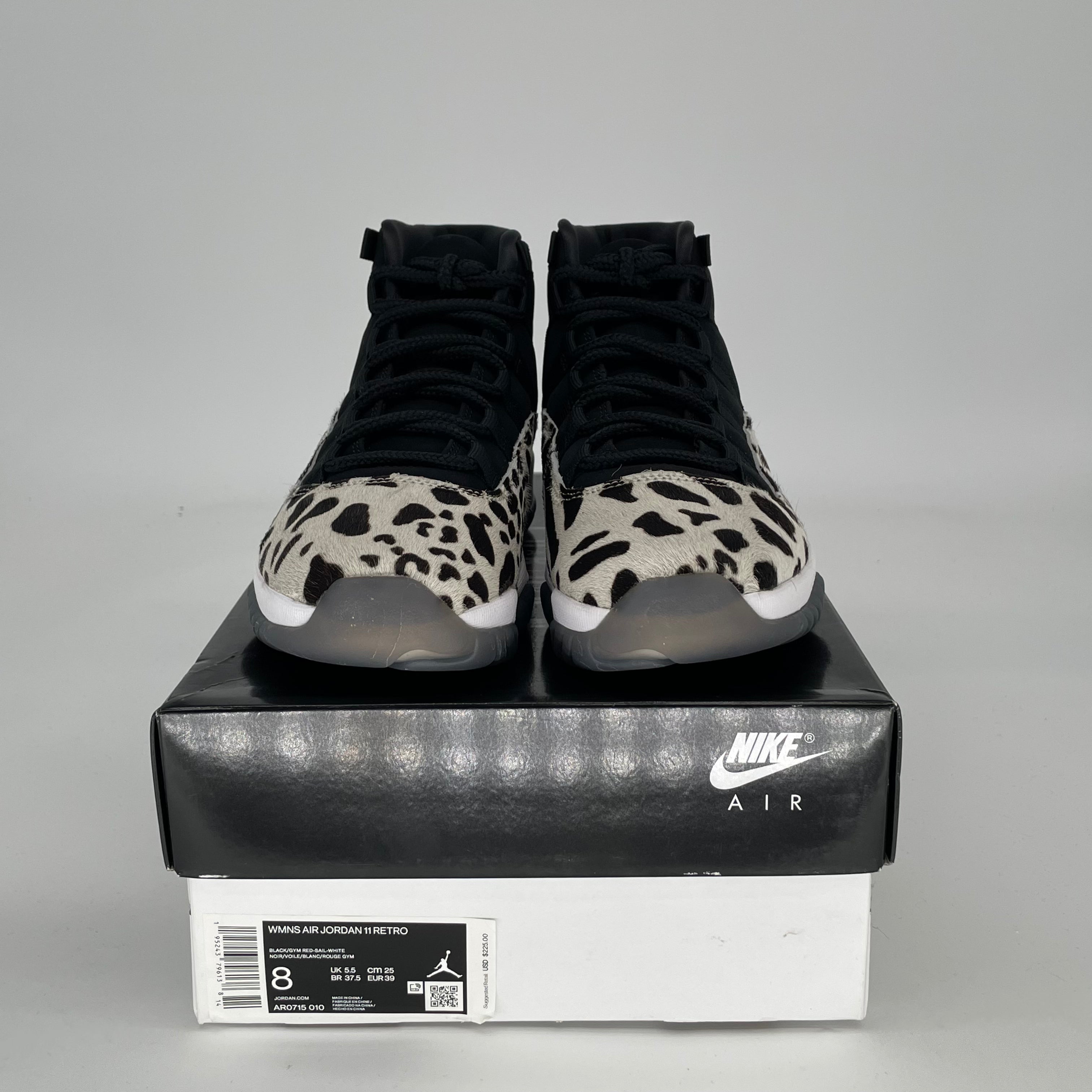 AIR JORDAN 11 ANIMAL INSTINCT W SIZE 6.5/8W AR0715-010