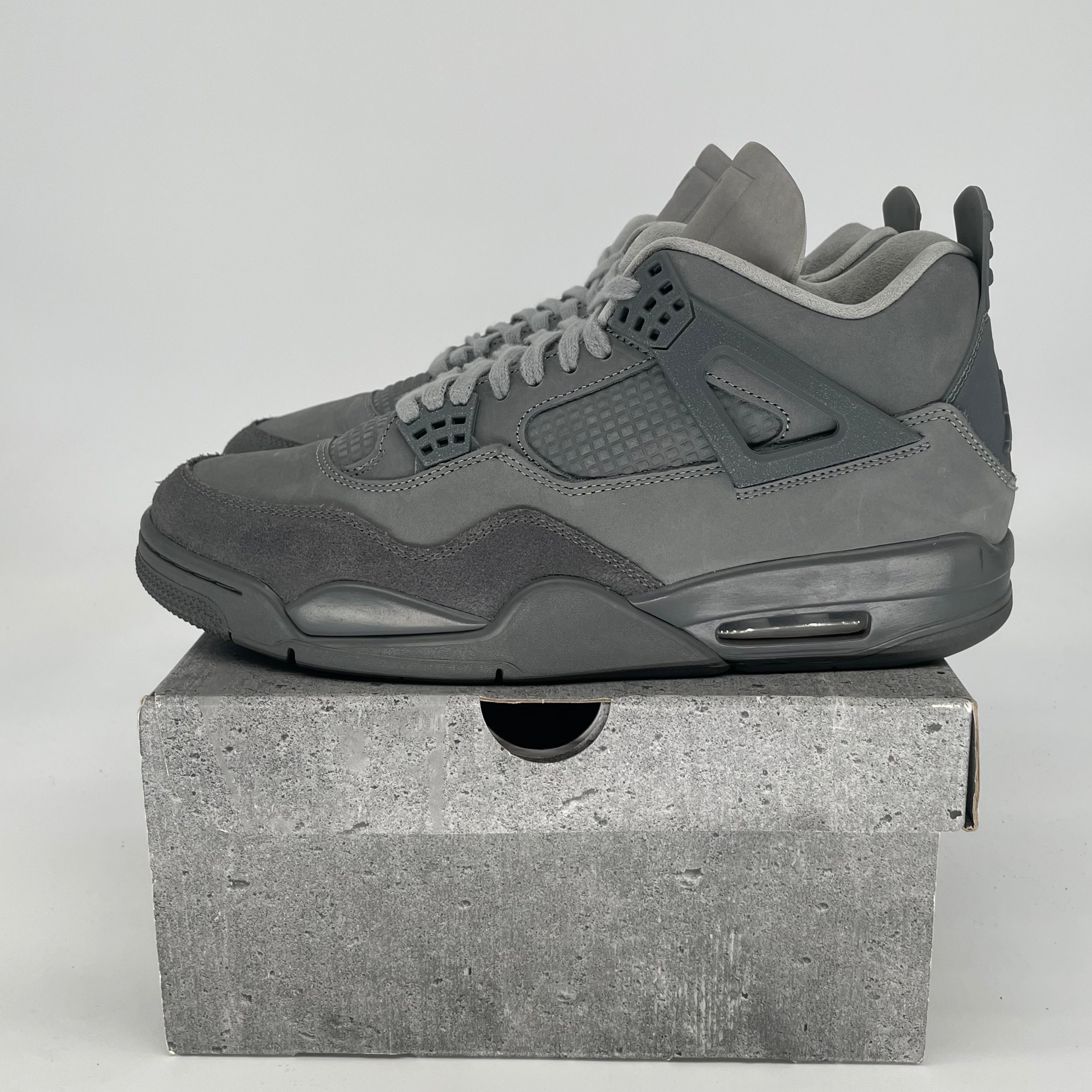 AIR JORDAN 4 WET CEMENT FQ7928-001 SIZE 11/12.5W