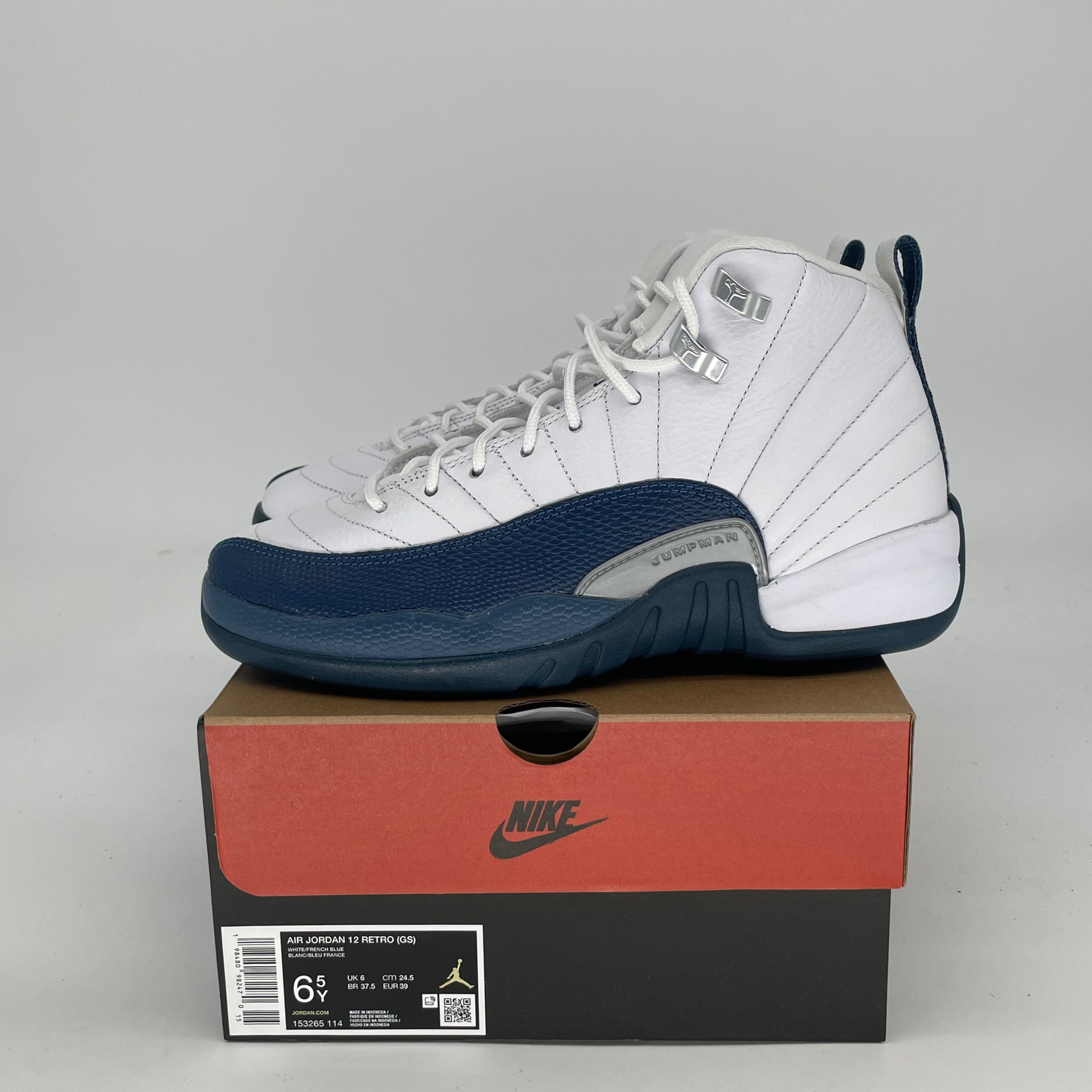 AIR JORDAN 12 FRENCH BLUE 153265-114 SIZE 6.5/8W