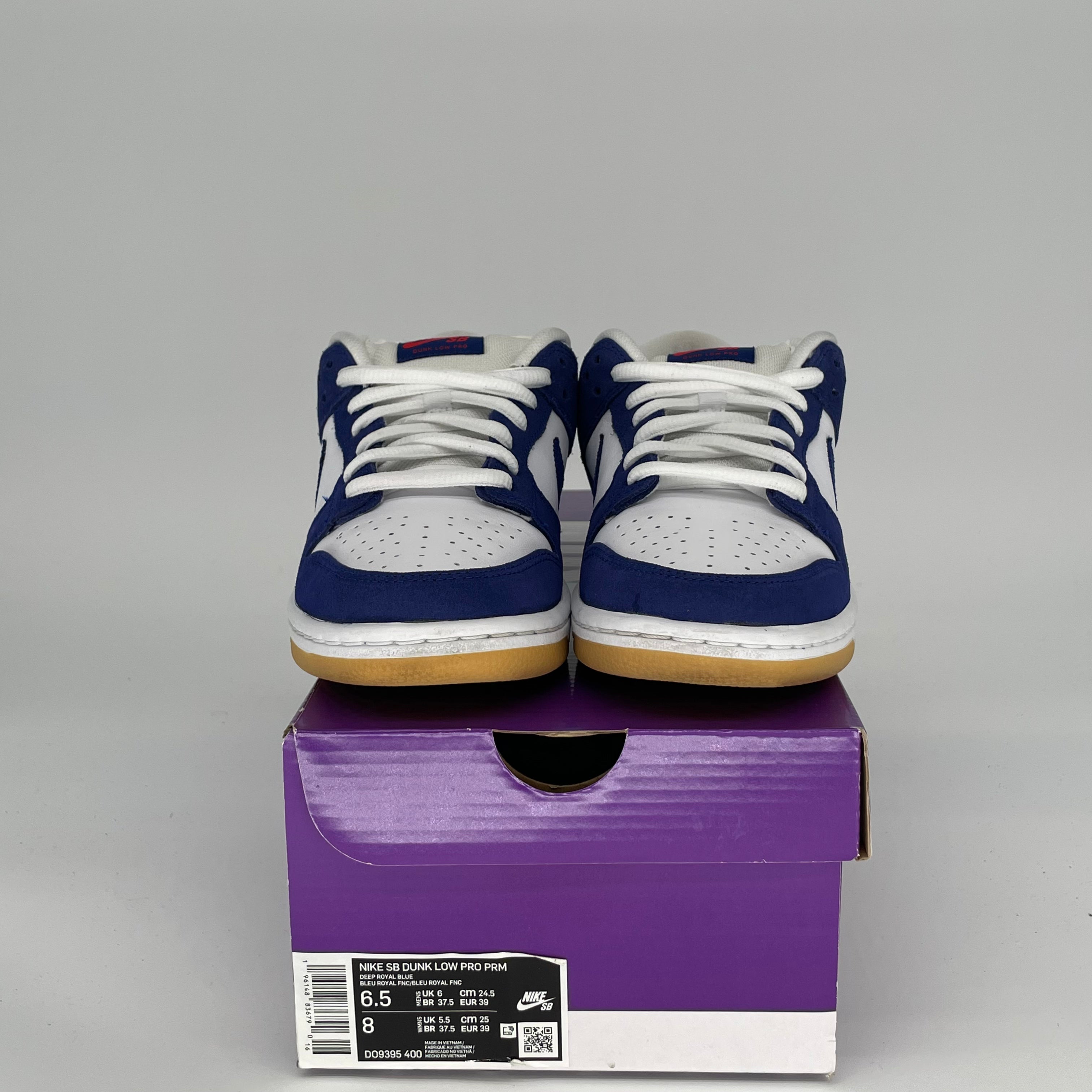 NIKE SB DUNK LOW LA DODGERS SIZE 6.5 DO9395