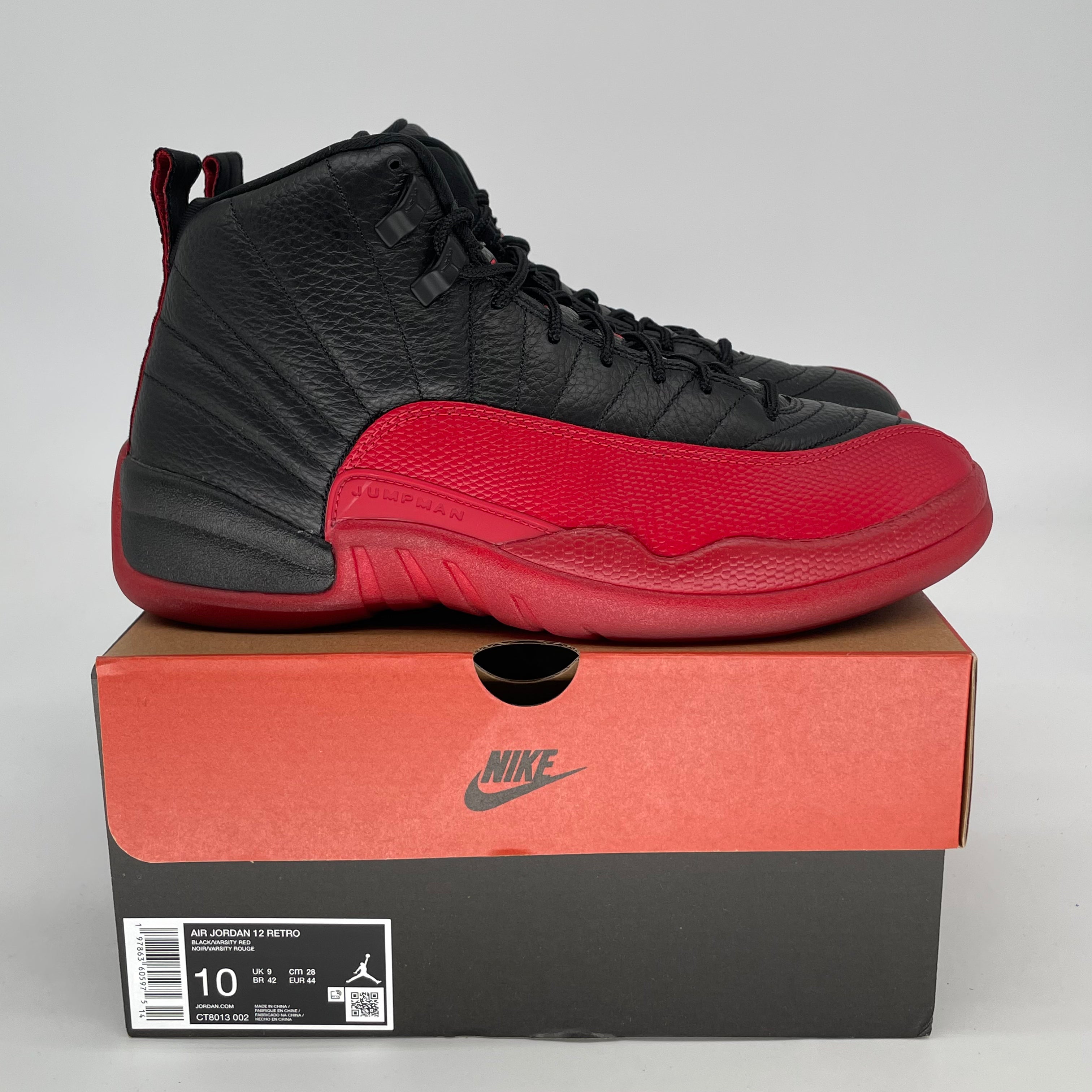 AIR JORDAN 12 FLU GAME SIZE 10/11.5W CT8013-002