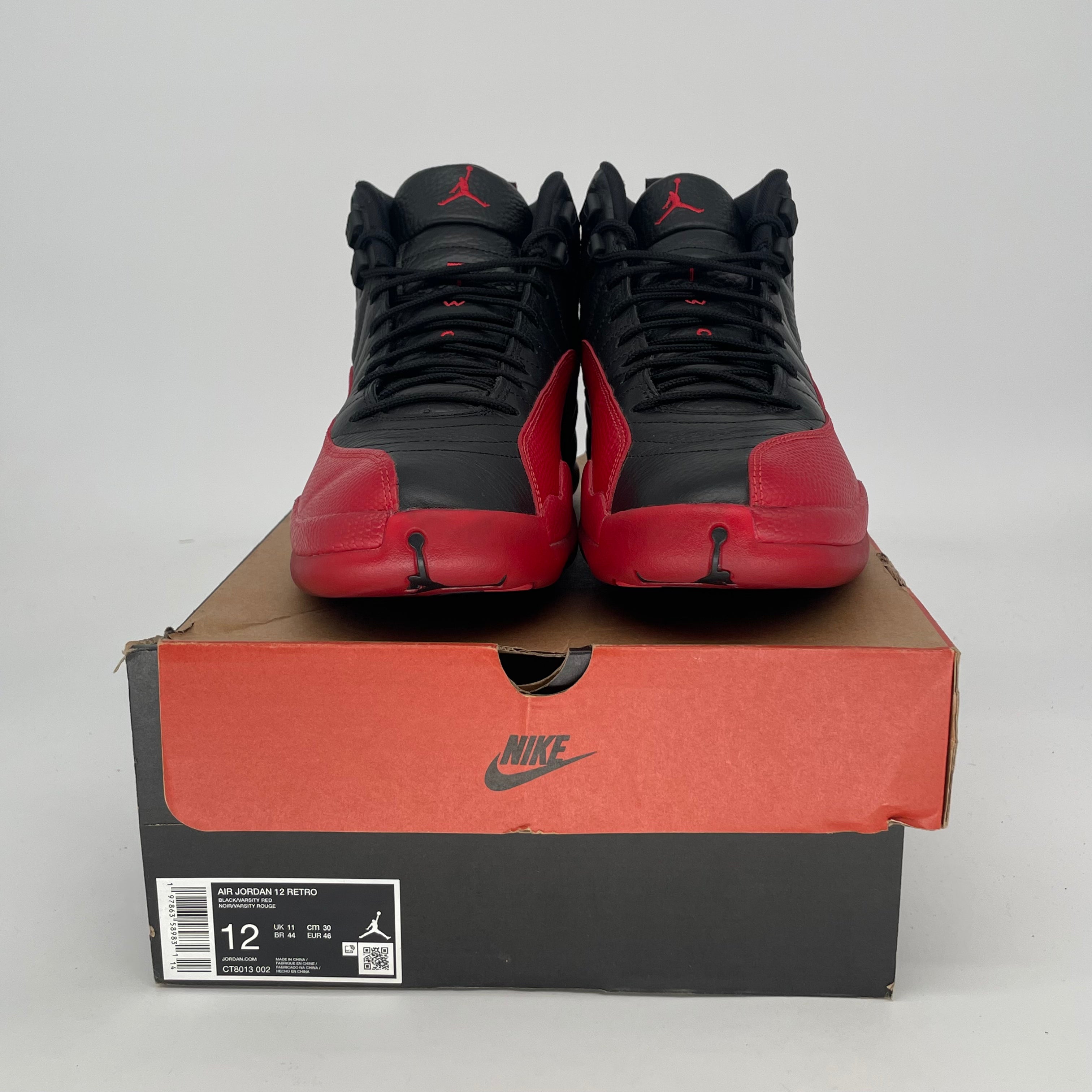 AIR JORDAN 12 FLU GAME CT8013-002 SIZE 12/13.5W