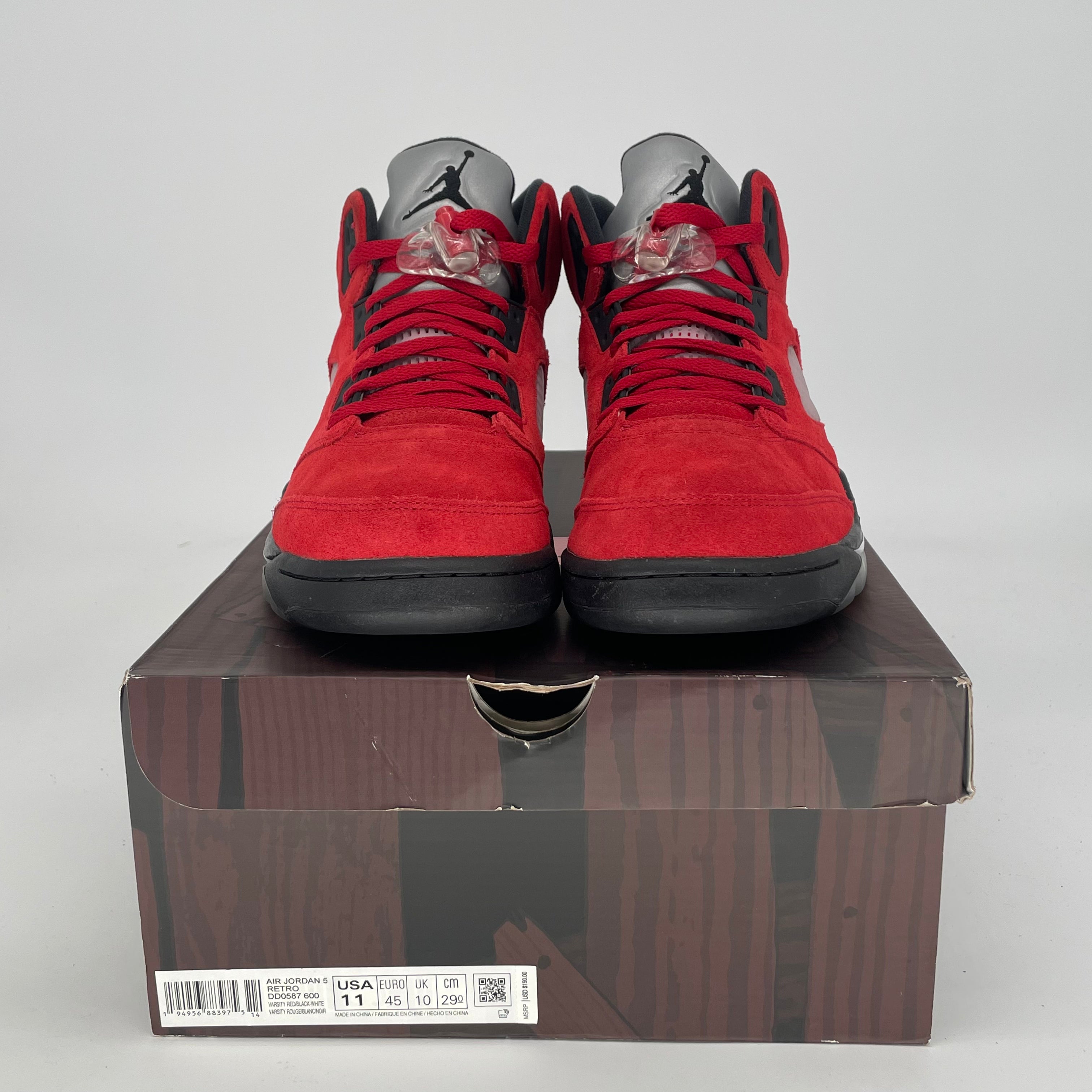 AIR JORDAN 5 RAGING BULL DD0587-600 SIZE 11/12.5W