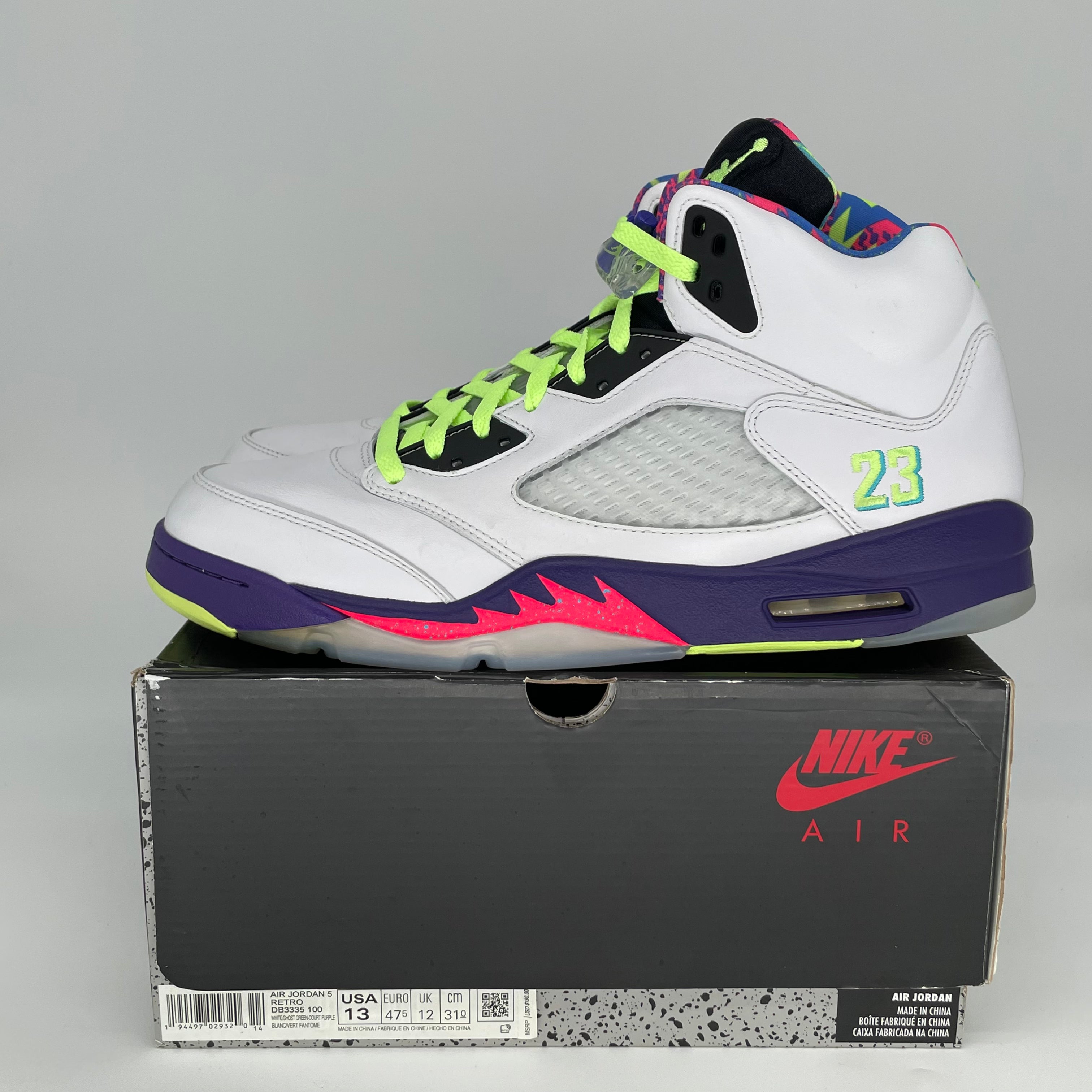 AIR JORDAN 5 ALTERNATE BEL AIR SIZE 13 DB3335-100