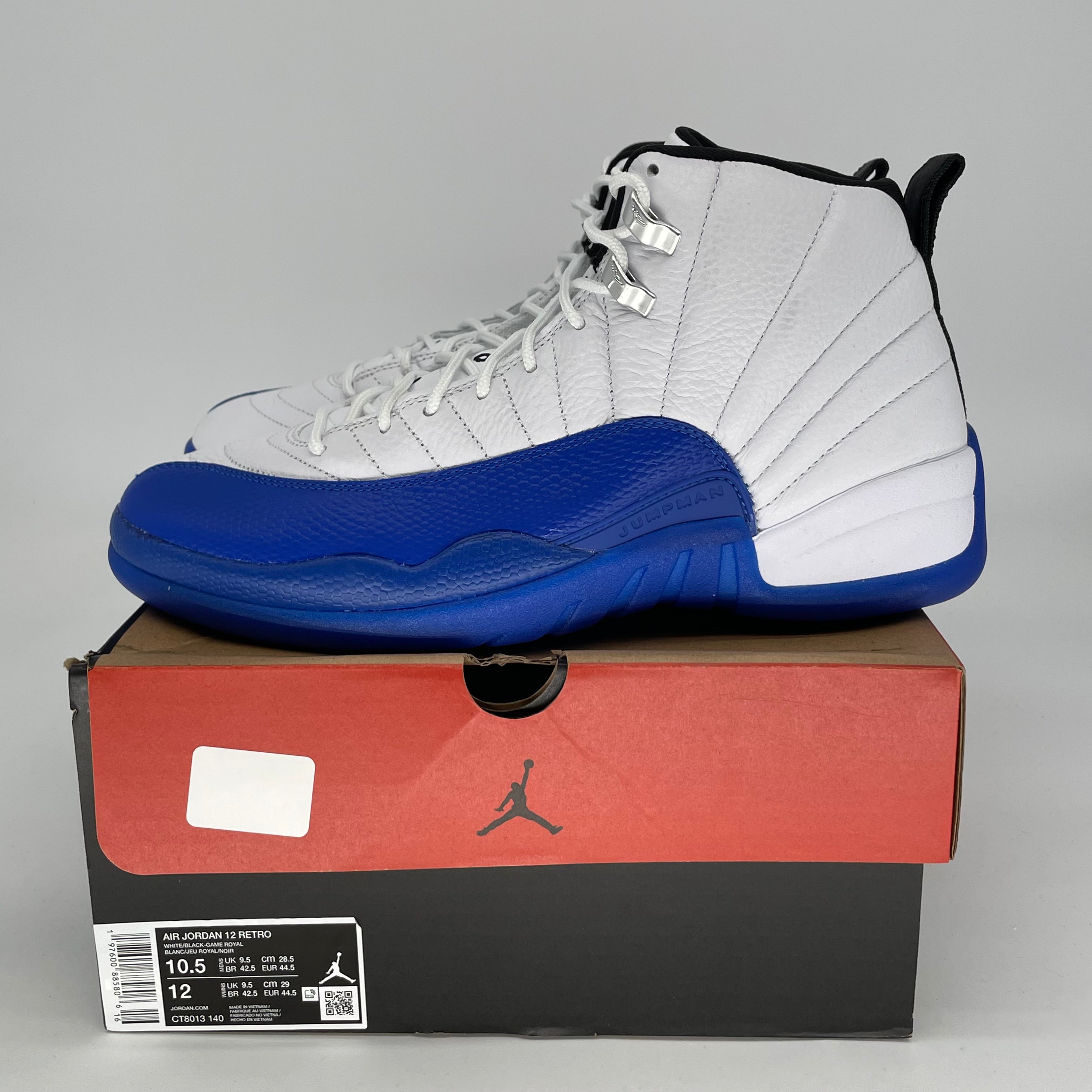 AIR JORDAN 12 BLUEBERRY SIZE 10.5/12W CT8013-140
