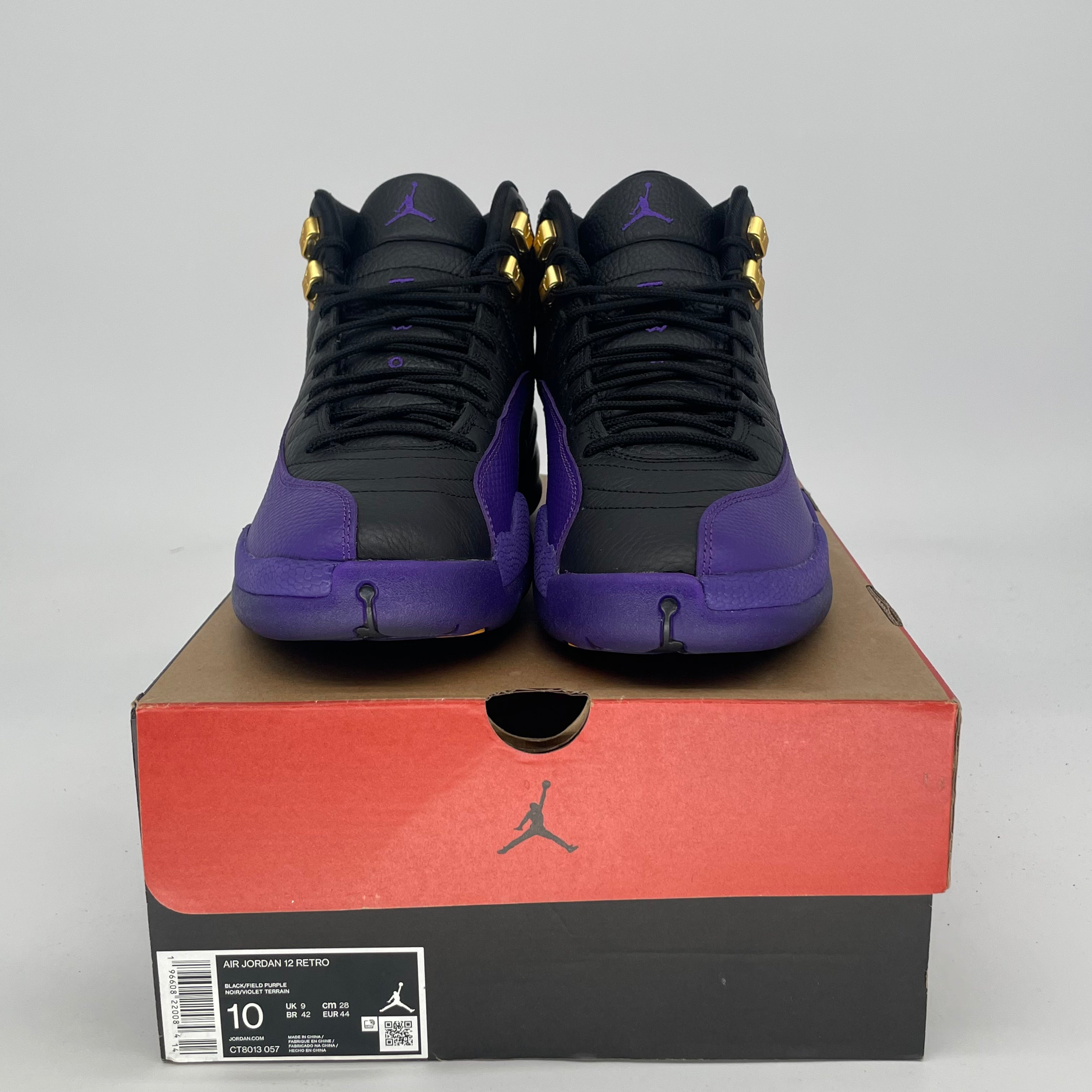 AIR JORDAN 12 FIELD PURPLE CT8013-057 SIZE 10/11.5W