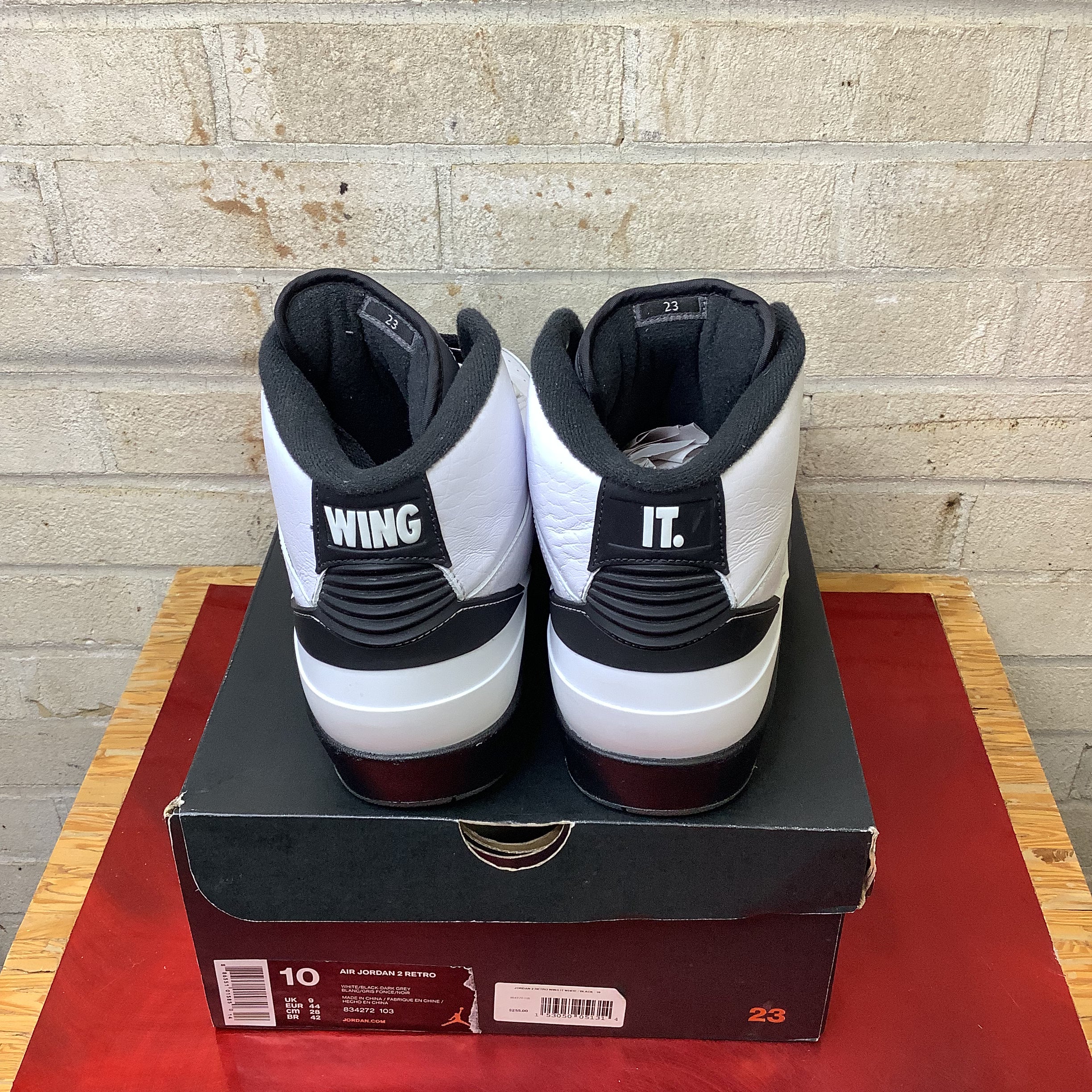 AIR JORDAN 2 WING IT SIZE 10 834272-103