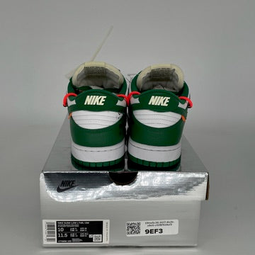 NIKE DUNK LOW OFF WHITE PINE GREEN SIZE 10 CT0856-100