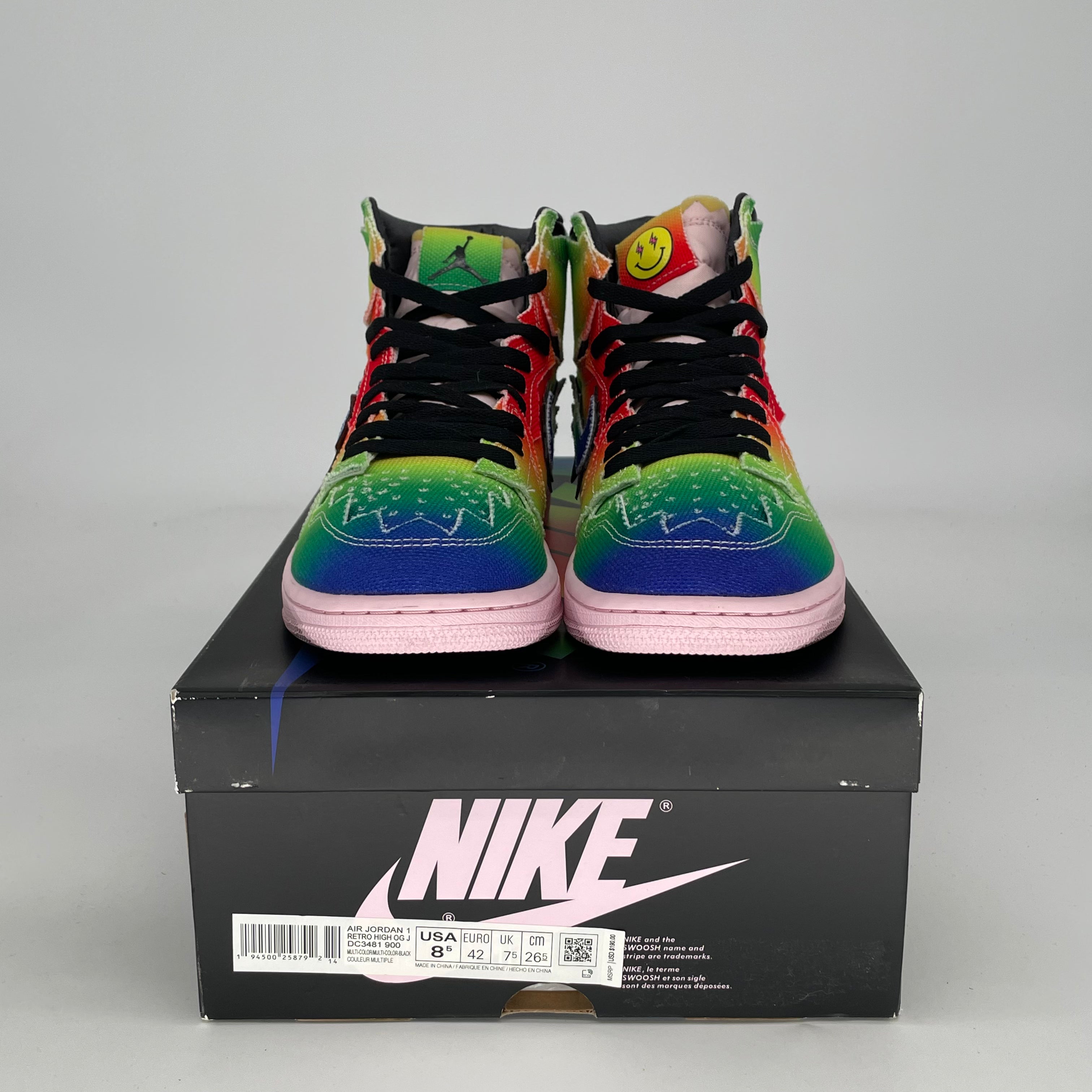 AIR JORDAN 1 J BALVIN SIZE 8.5/10W DC3481-900