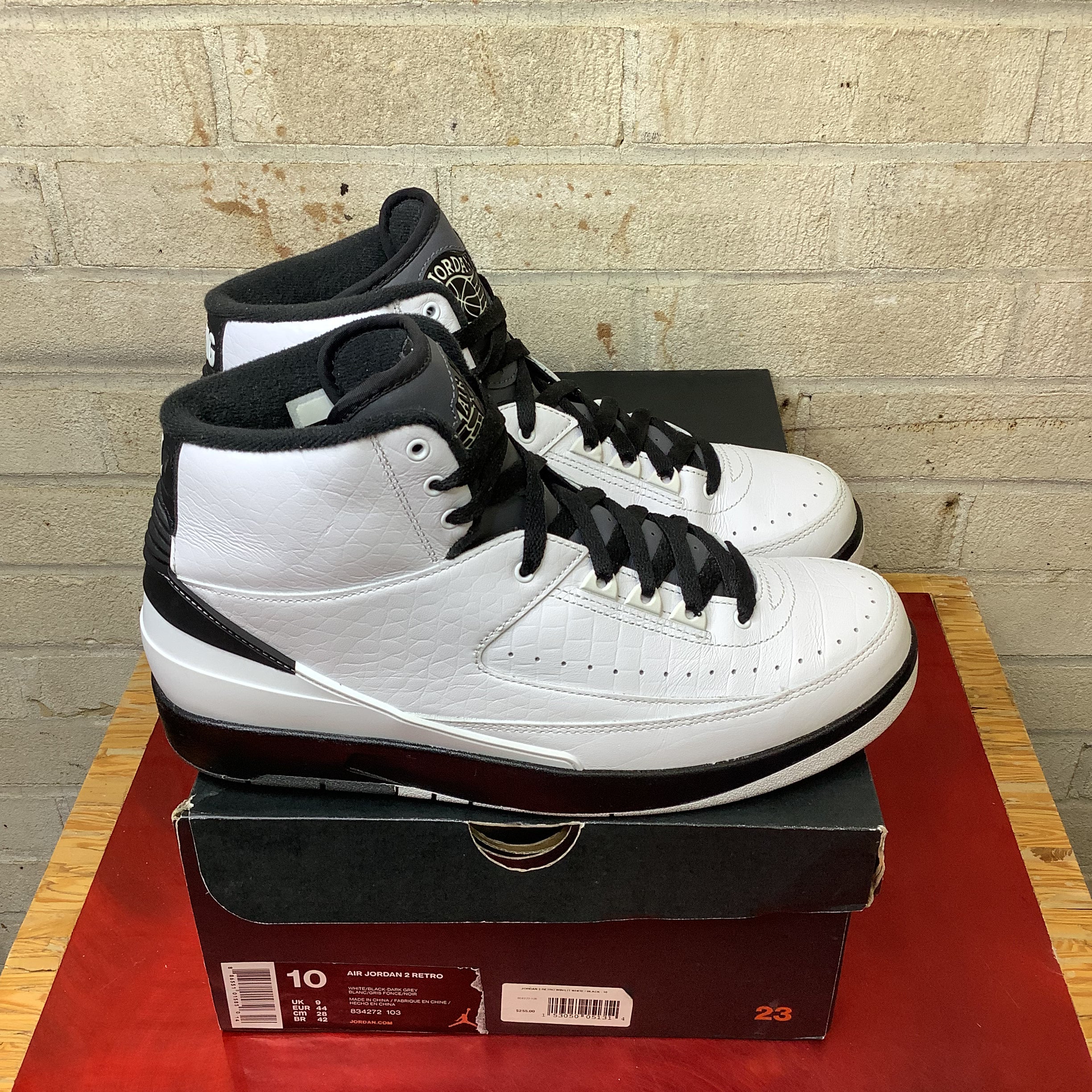 AIR JORDAN 2 WING IT SIZE 10 834272-103