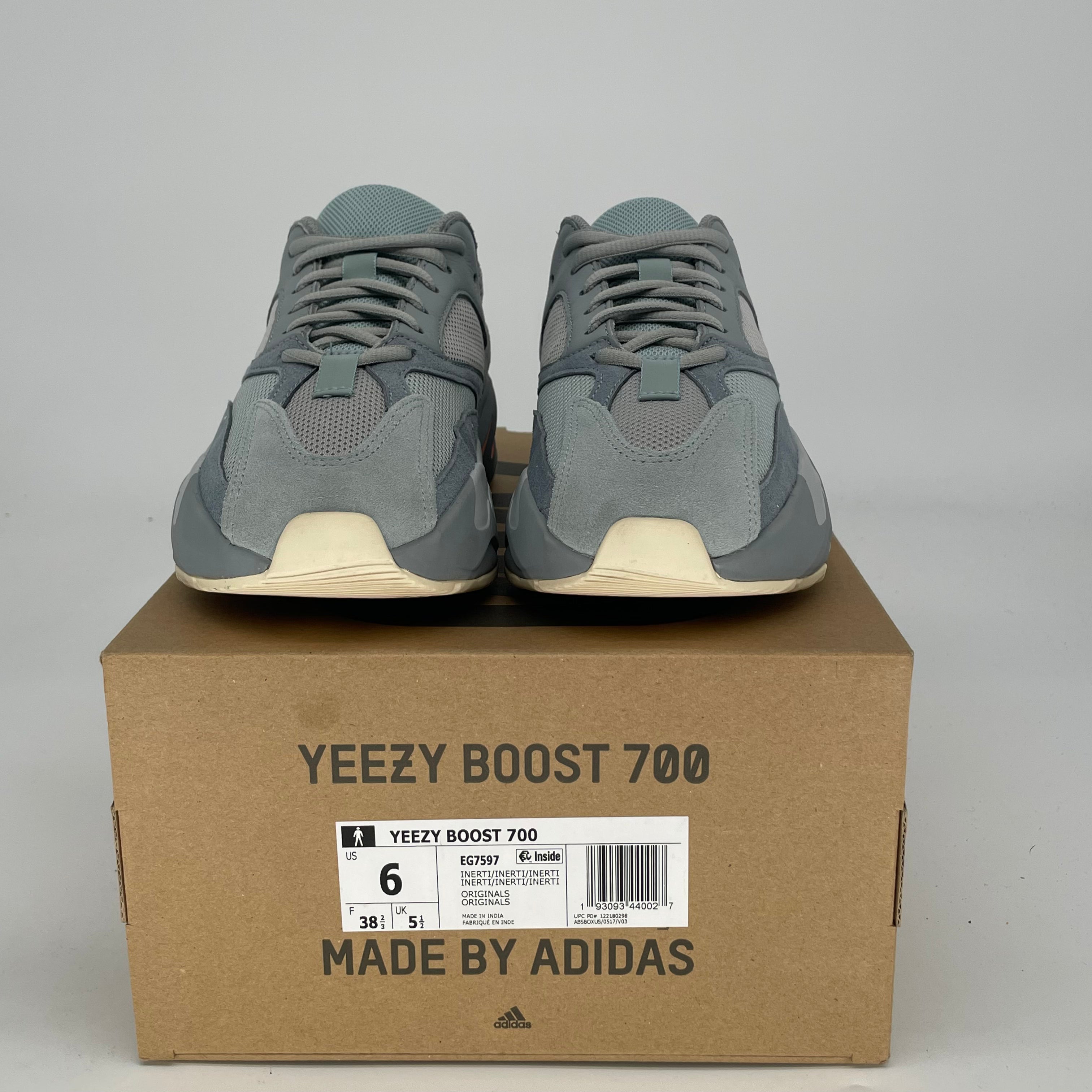 ADIDAS YEEZY 700 INERTIA SIZE 6/7.5W EG7597