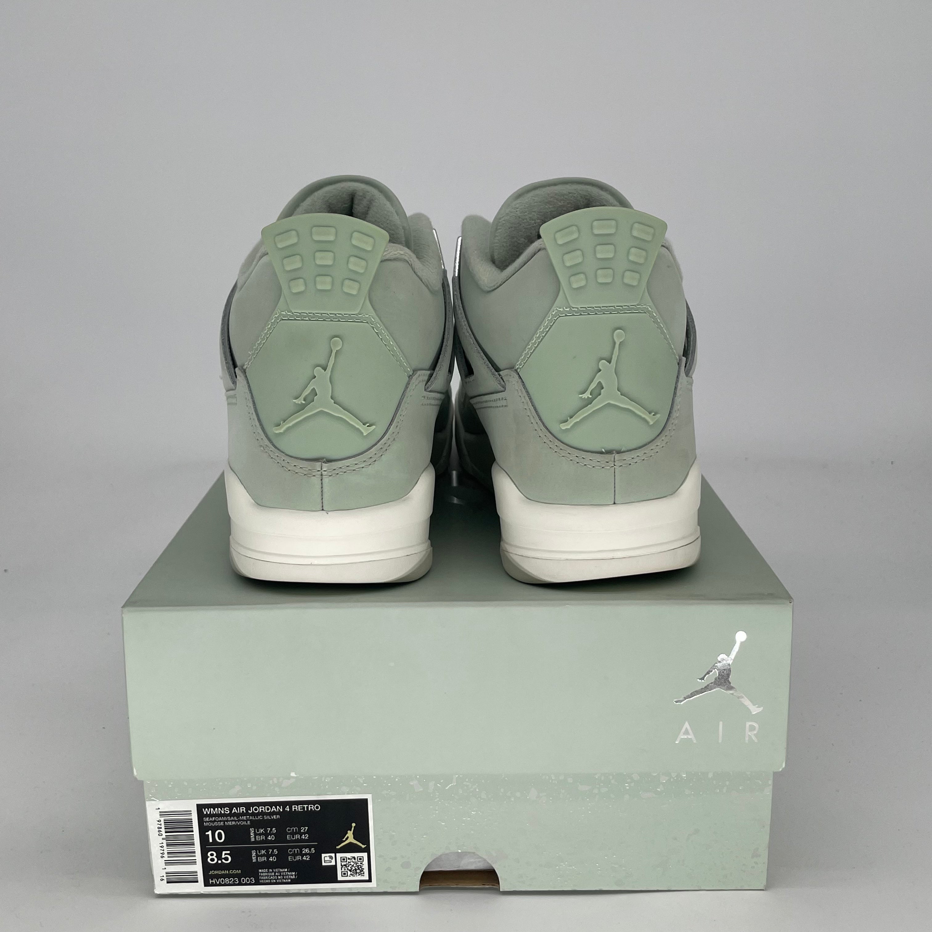 AIR JORDAN 4 SEAFOAM SAIL W HV0823-003 SIZE 8.5/10W