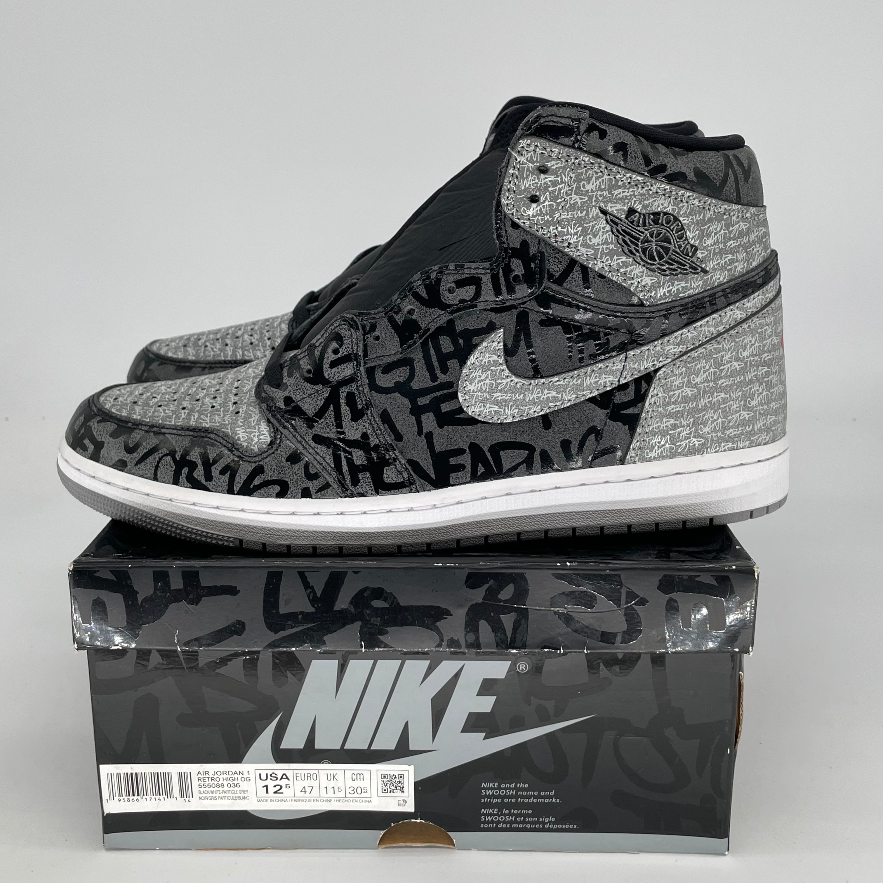 AIR JORDAN 1 REBELLIONAIRE SIZE 12.5 555088-036