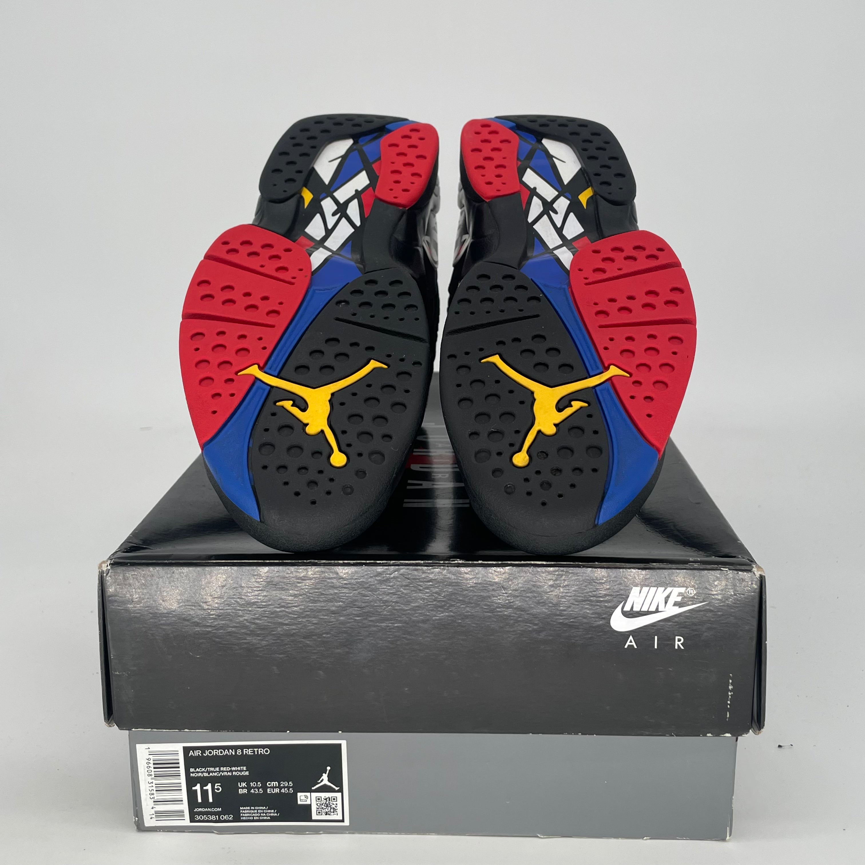 AIR JORDAN 8 PLAYOFFS 305381-062 SIZE 11.5/13W