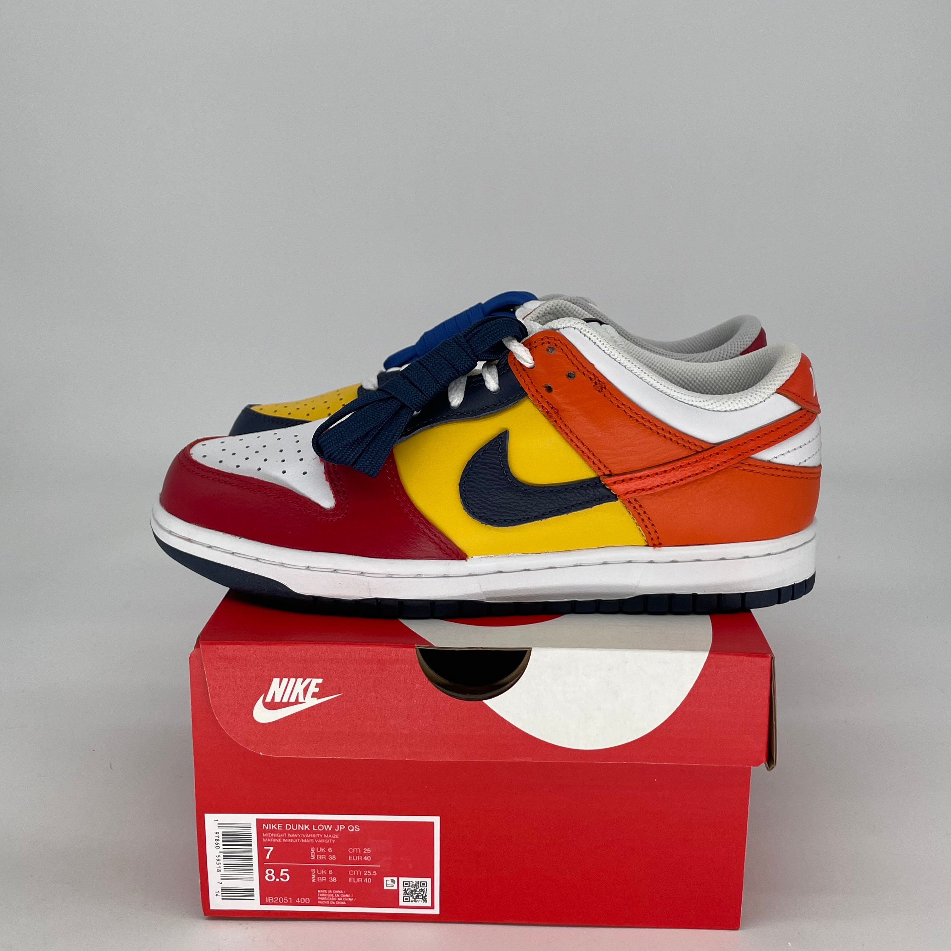 NIKE DUNK LOW CO JP WHAT THE IB2051-400 SIZE 7/8.5W
