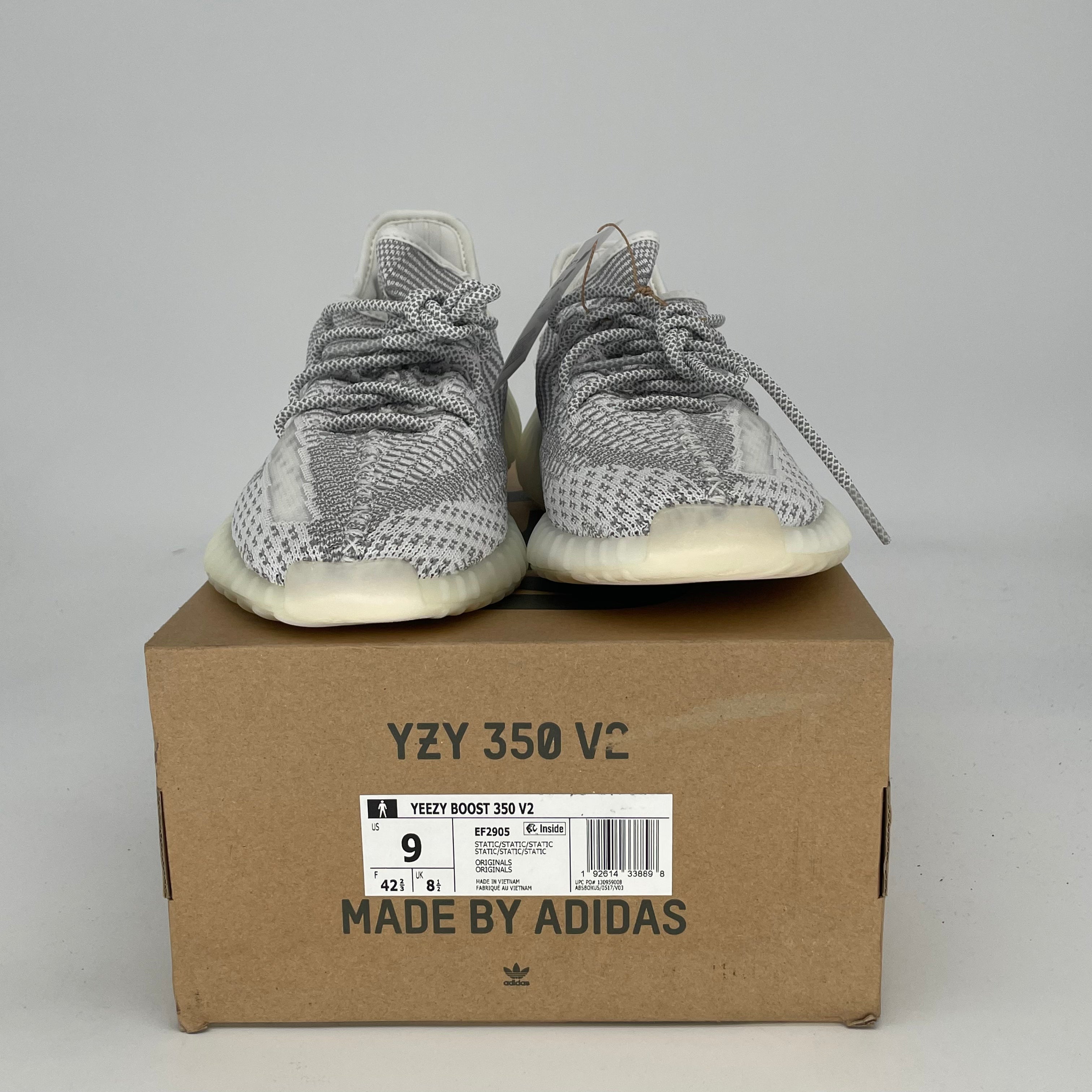 ADIDAS YEEZY 350 V2 STATIC EF2905 SIZE 9/10.5W