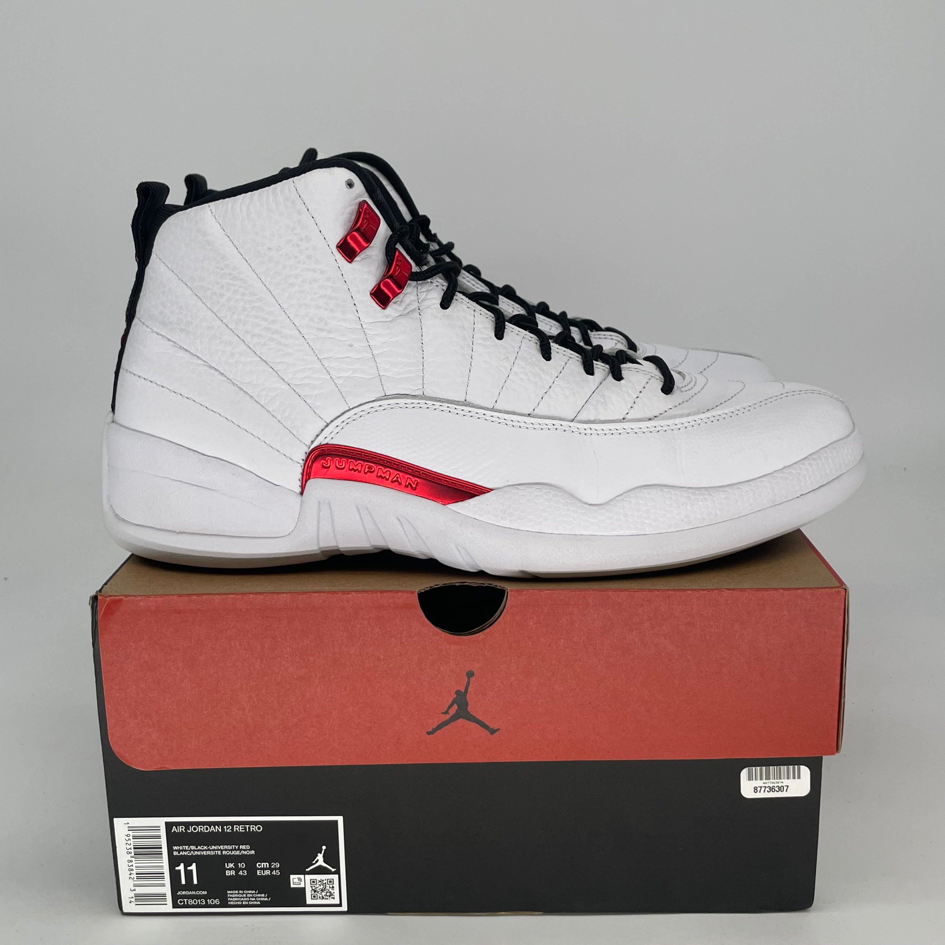 AIR JORDAN 12 TWIST CT8013-106 SIZE 11/12.5W