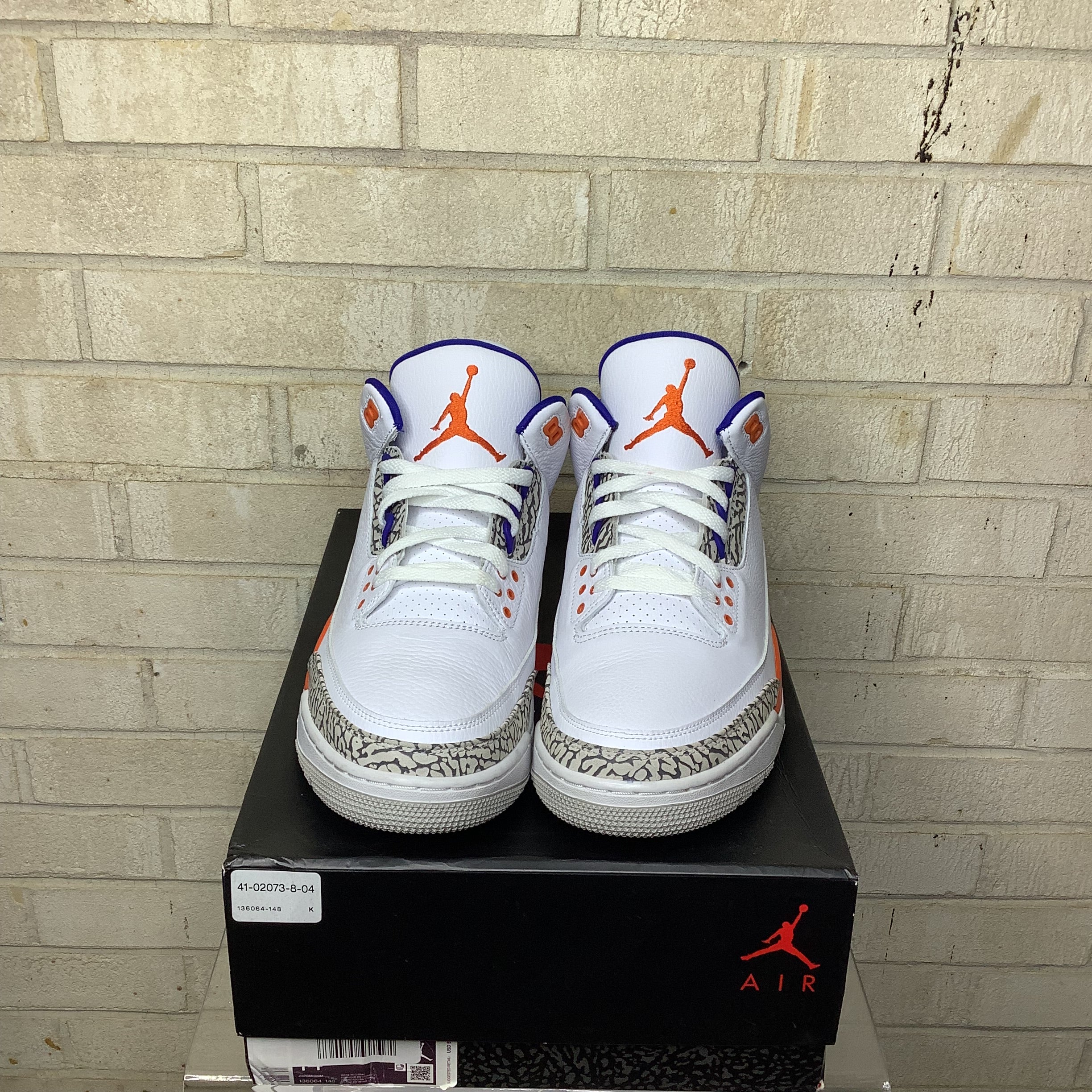 AIR JORDAN 3 KNICKS SIZE 14 136064-148