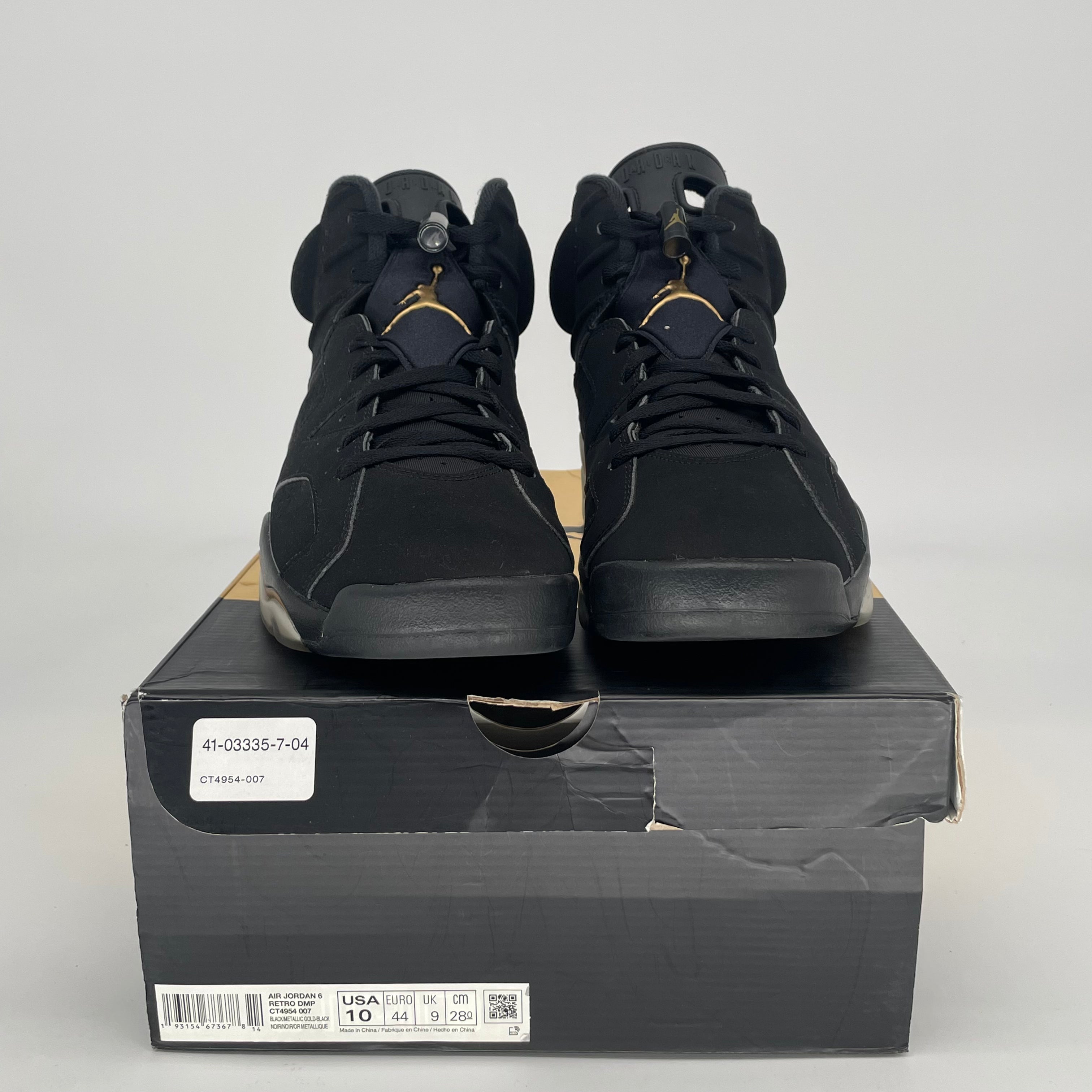 AIR JORDAN 6 DMP CT4954-007 SIZE 10/11.5W