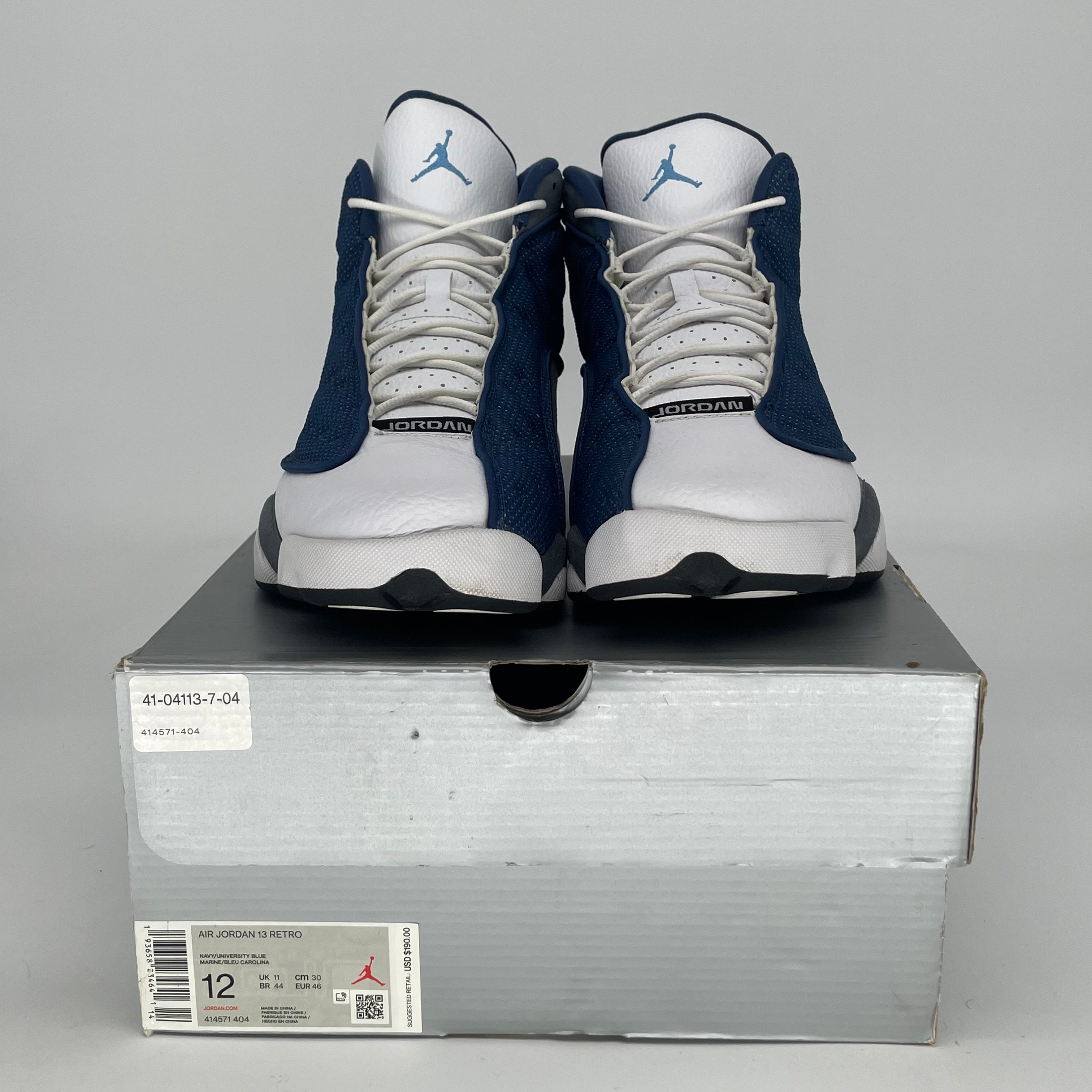 AIR JORDAN 13 FLINT 414571-404 SIZE 12/13.5W